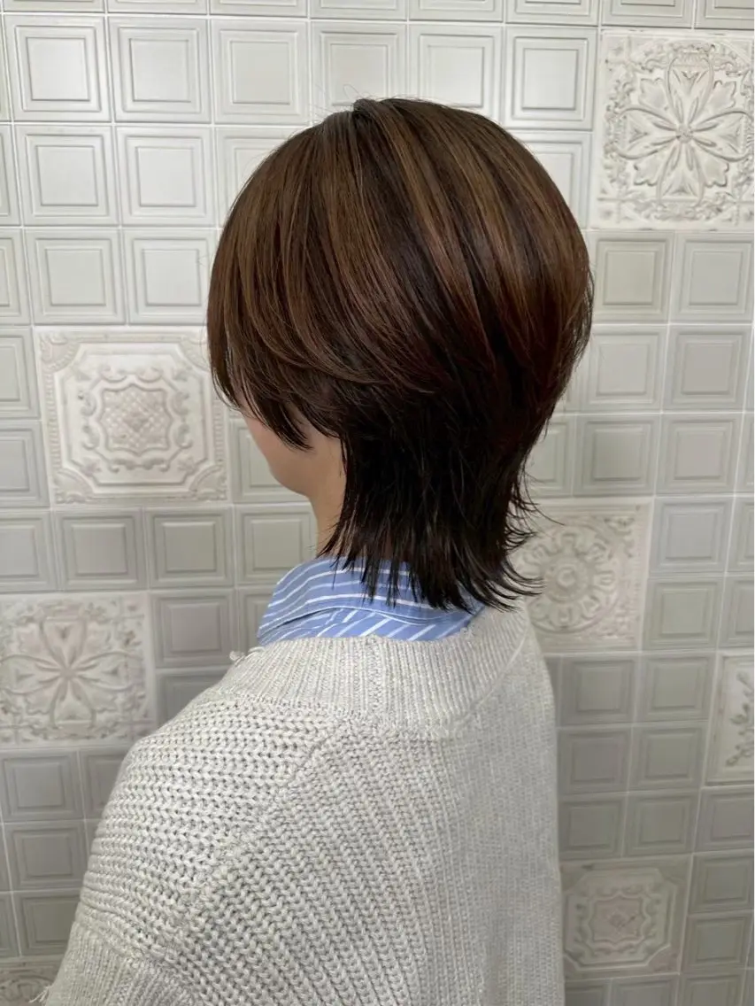 ショート カット ヘアカラー INOUE SAKIのヘアスタイル