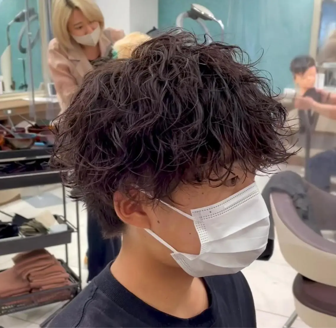 パーマ メンズ カット 【メンズ特化】 池田大成✂︎のヘアスタイル