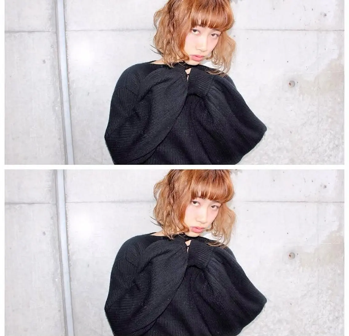 ミディアム ヘアカラー MI NAのヘアスタイル
