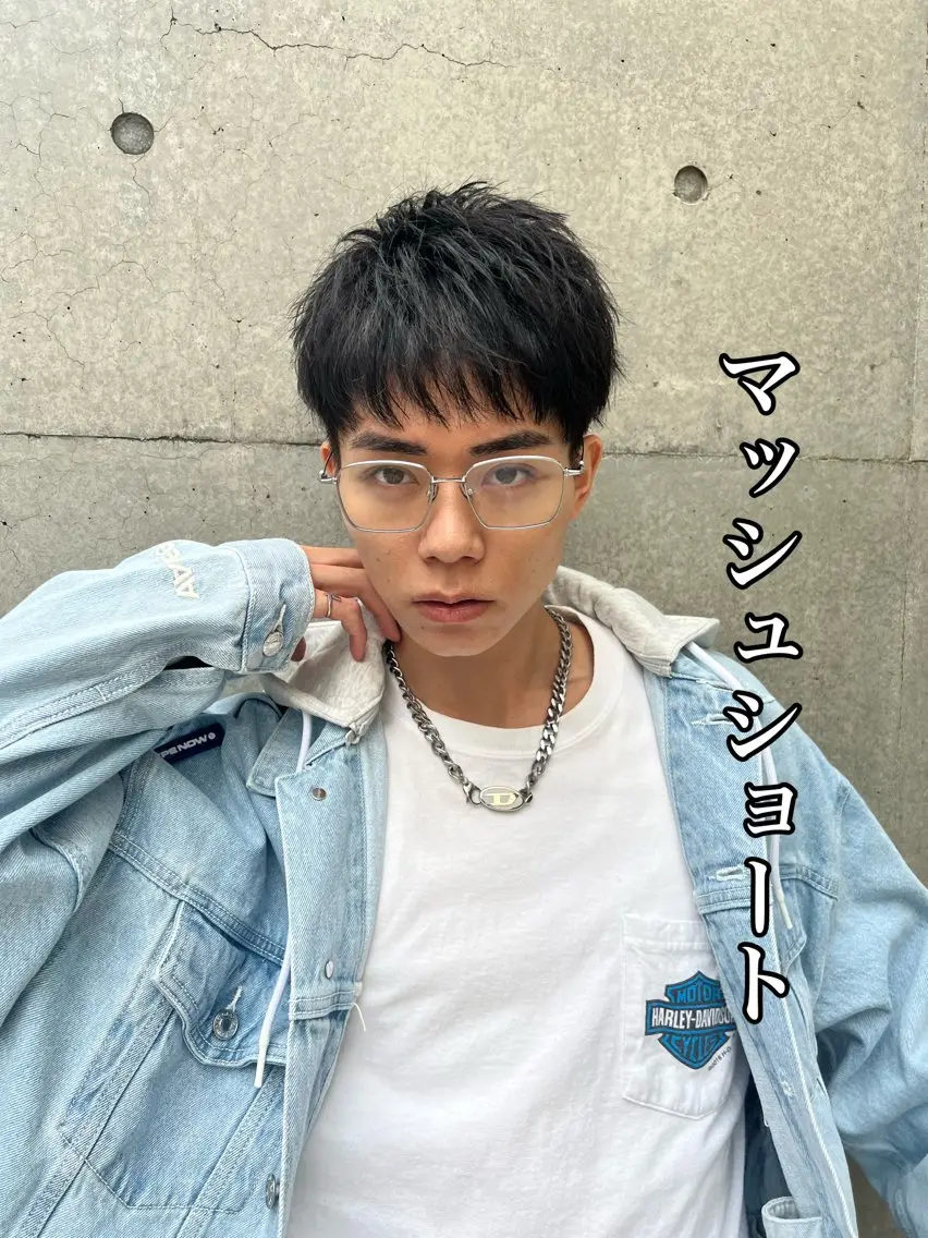ショート メンズ マッシュ ショートヘア ⚡️ショート特化⚡️ ATARUのヘアスタイル
