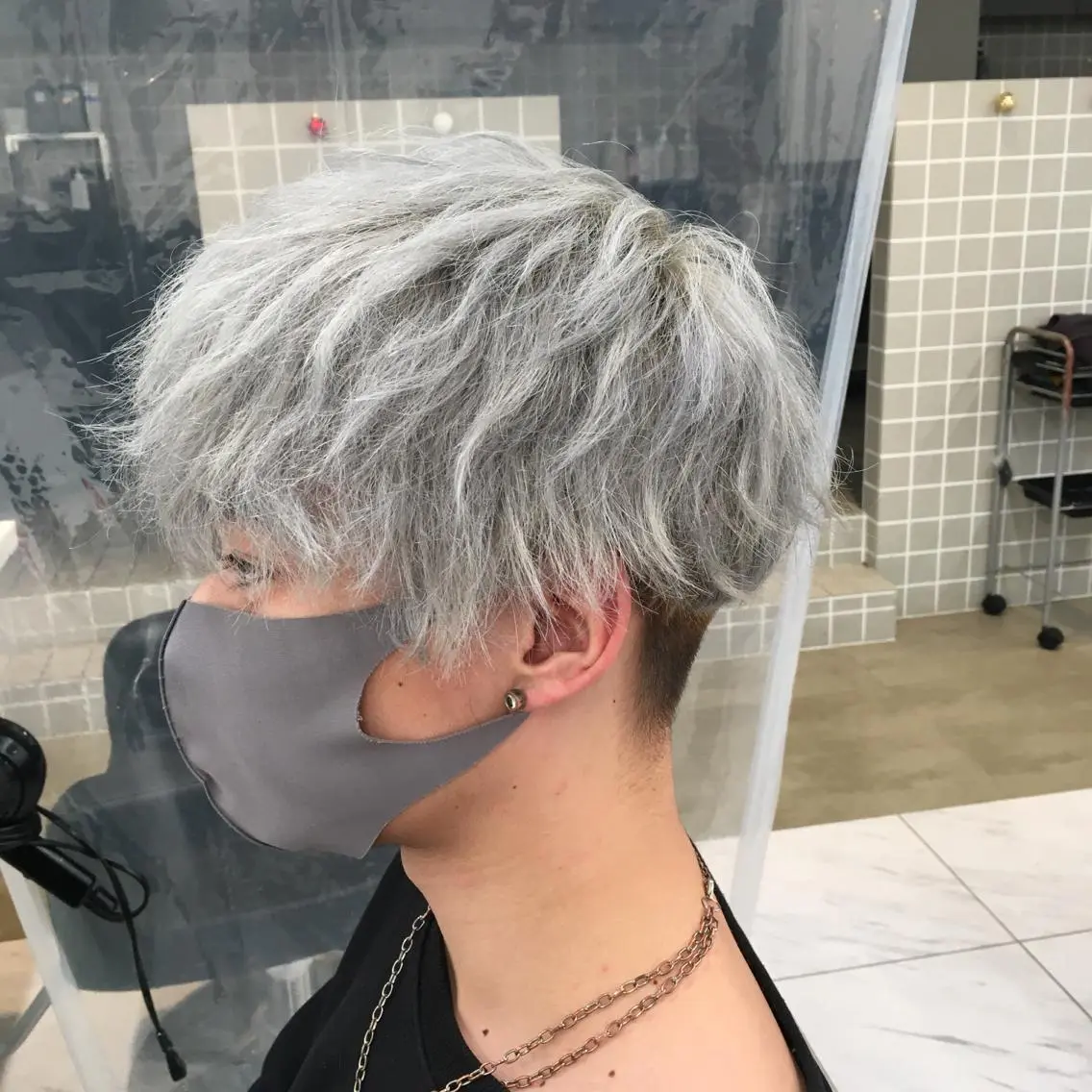 ショート カラー ヘアアレンジ メンズ 🔥メンズ特化🔥 木村 祐太のヘアスタイル