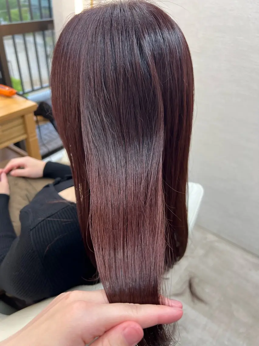 セミロング レイヤー🍓Sap 美桜🌸mioのヘアスタイル