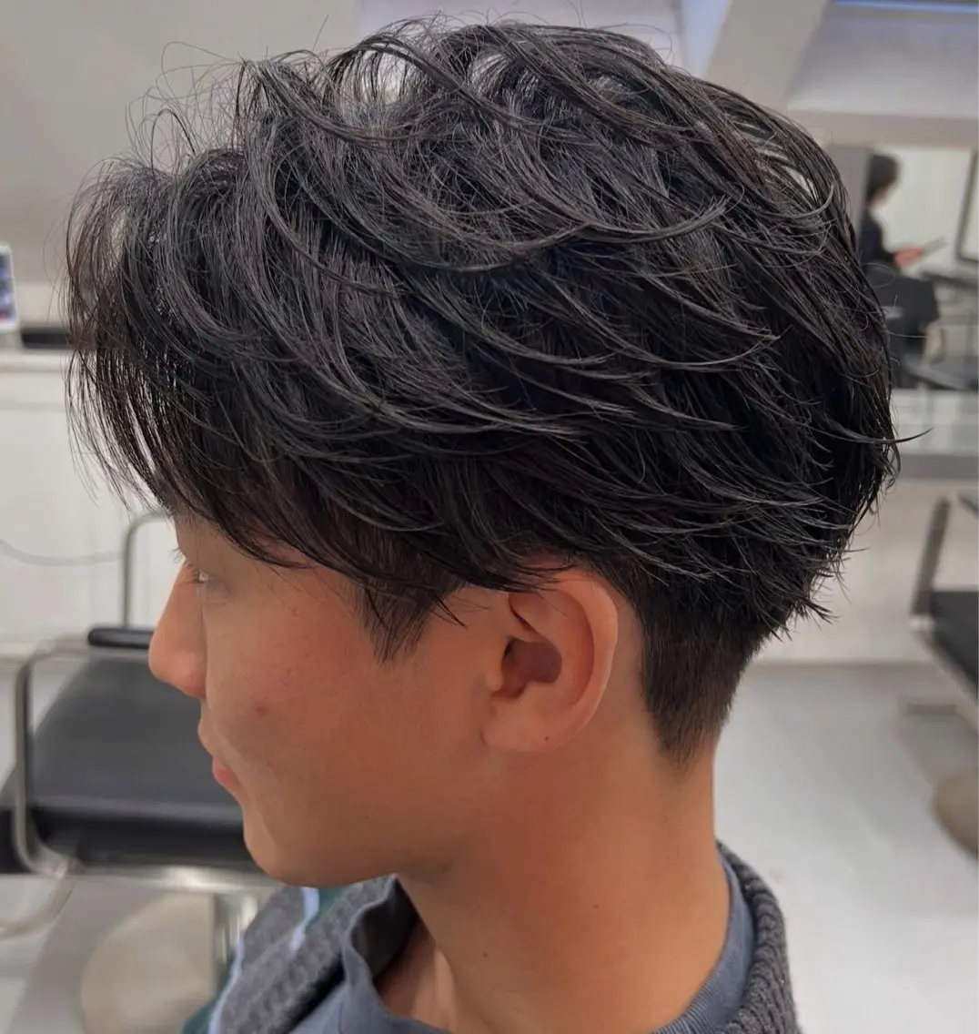 メンズ 尾前 了守のヘアスタイル