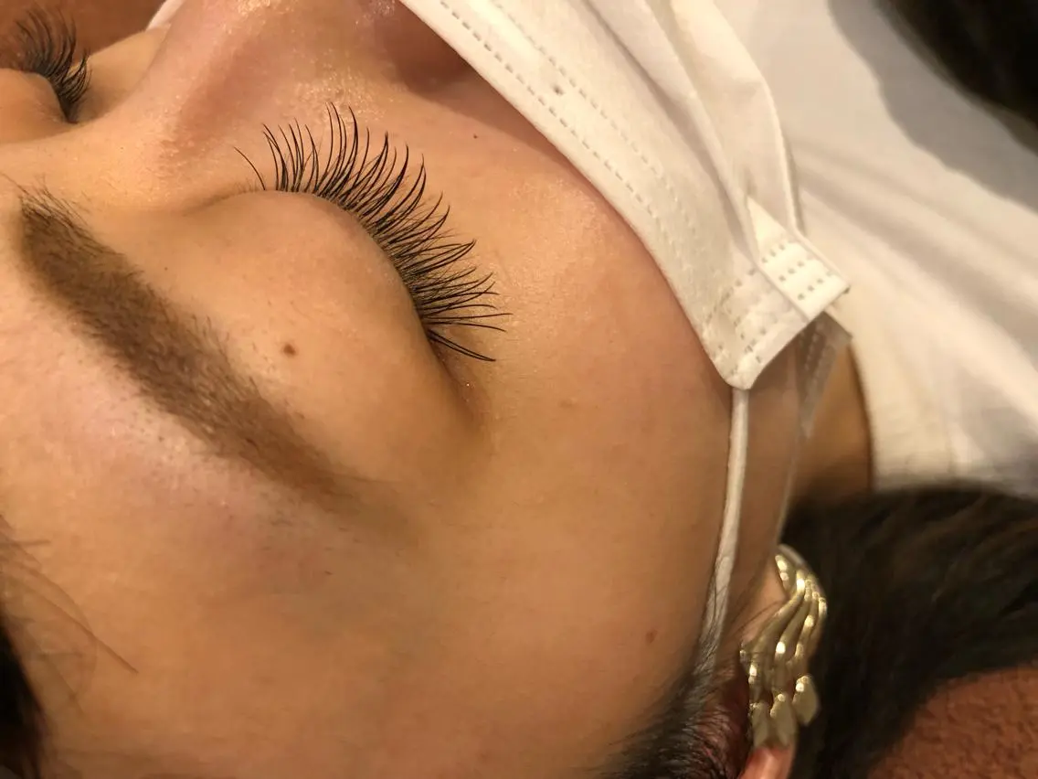 💗持ちがいいバインドロックまつげエクステ120本オフコーティング込み🎀5分前までのご来店お願い致しますの写真