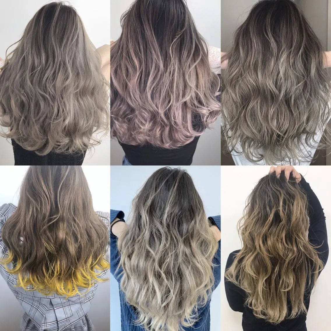 ロング カラー Lien 深井店のヘアスタイル