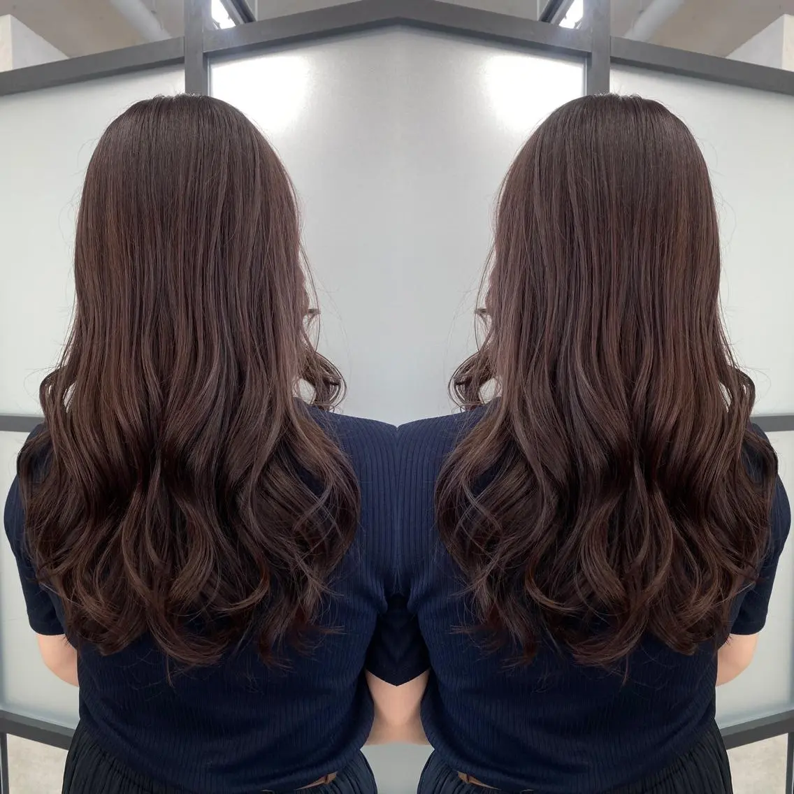 ロング カラー tocca 💜石田愛結💜のヘアスタイル