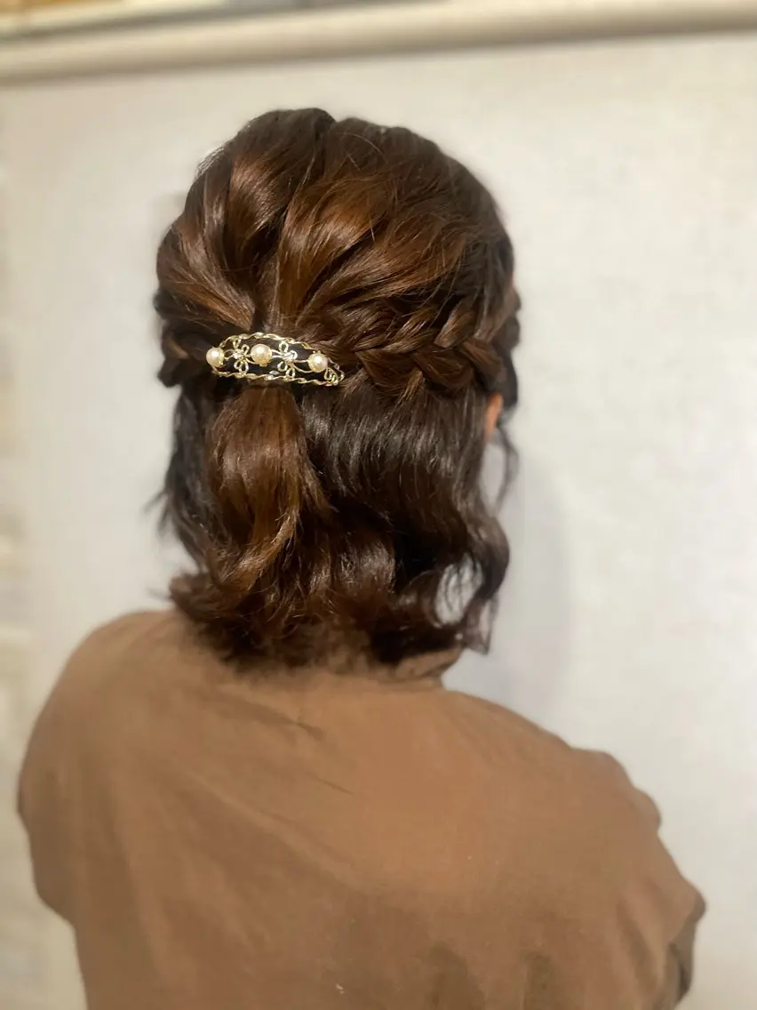 ヘアアレンジ ヘアセット hair salon【クラン】のヘアスタイル