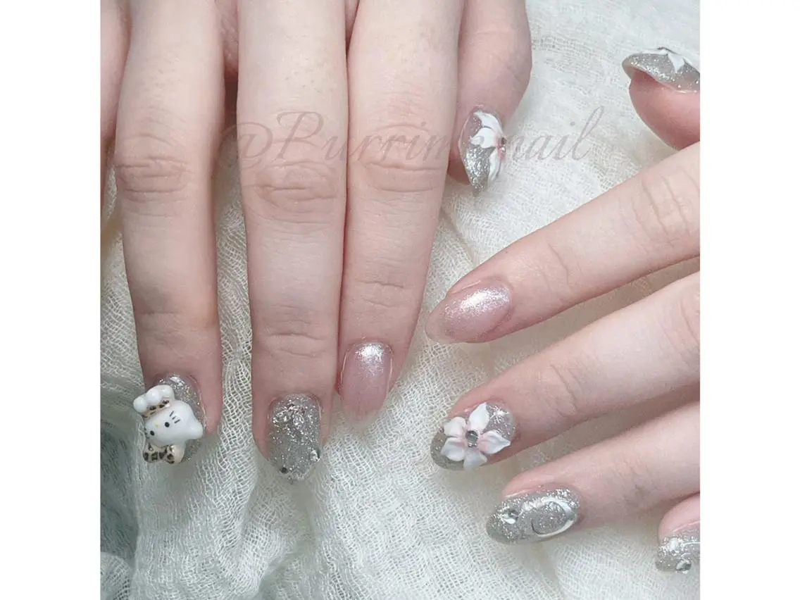 ネイル ハンドネイル Purrime Nail高円寺のネイルデザイン