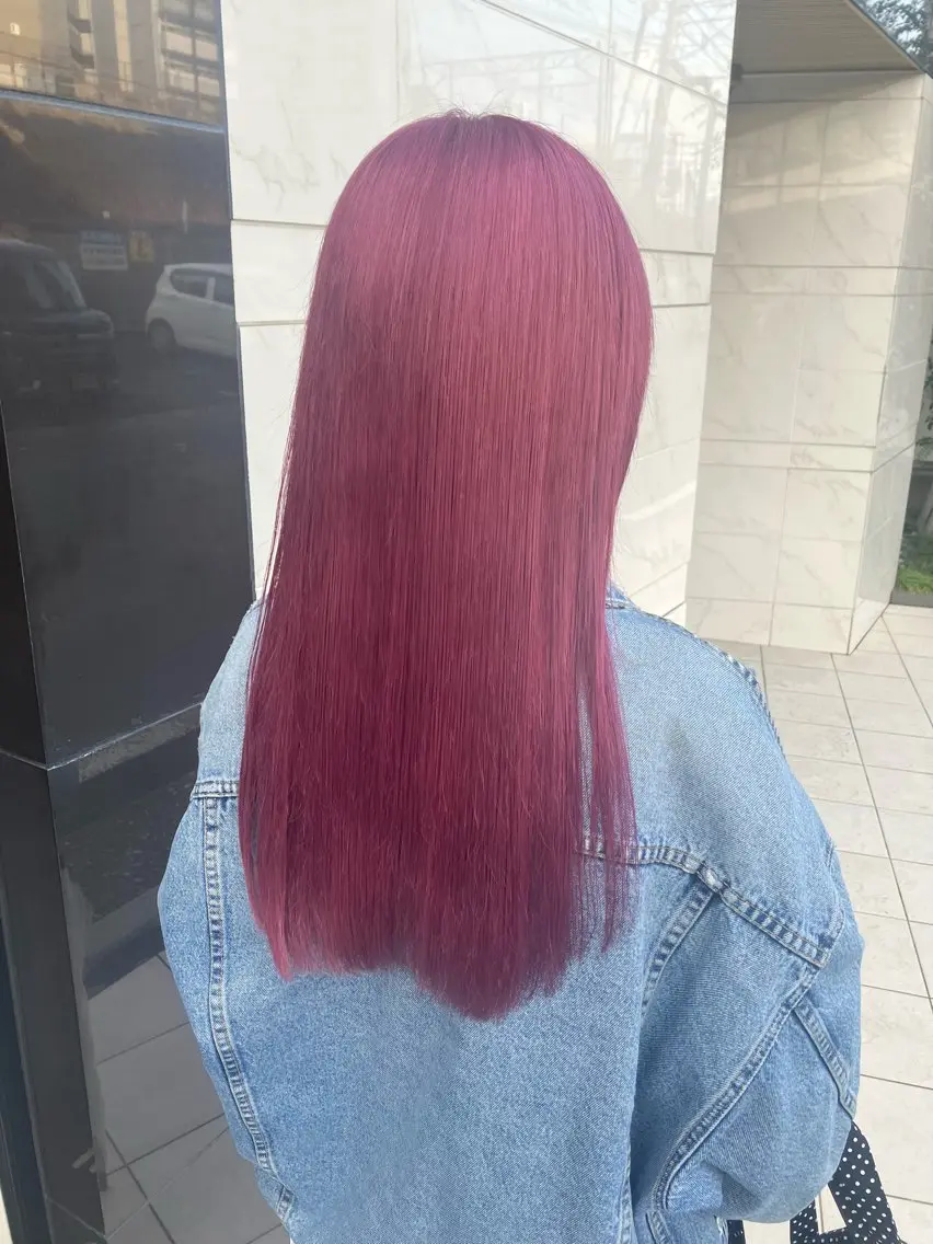 ロング カラー カット ヘアカラー 透明感カラー/ 髪質改善町田佑人のヘアスタイル