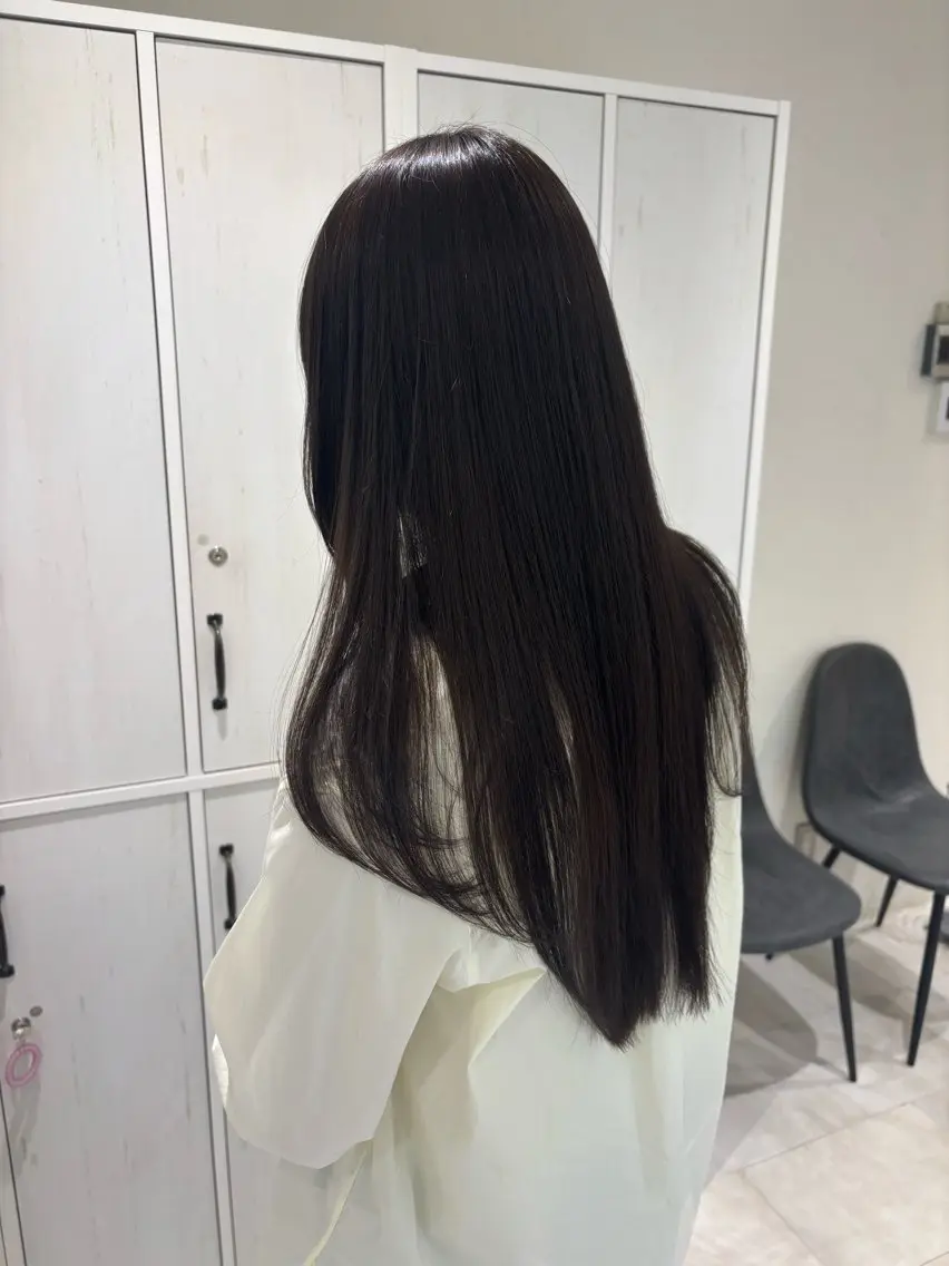 🐩女性限定‼︎🐩やわらか縮毛矯正＋カット＋トリートメント※ロング（胸下​〜​）＋¥550の写真