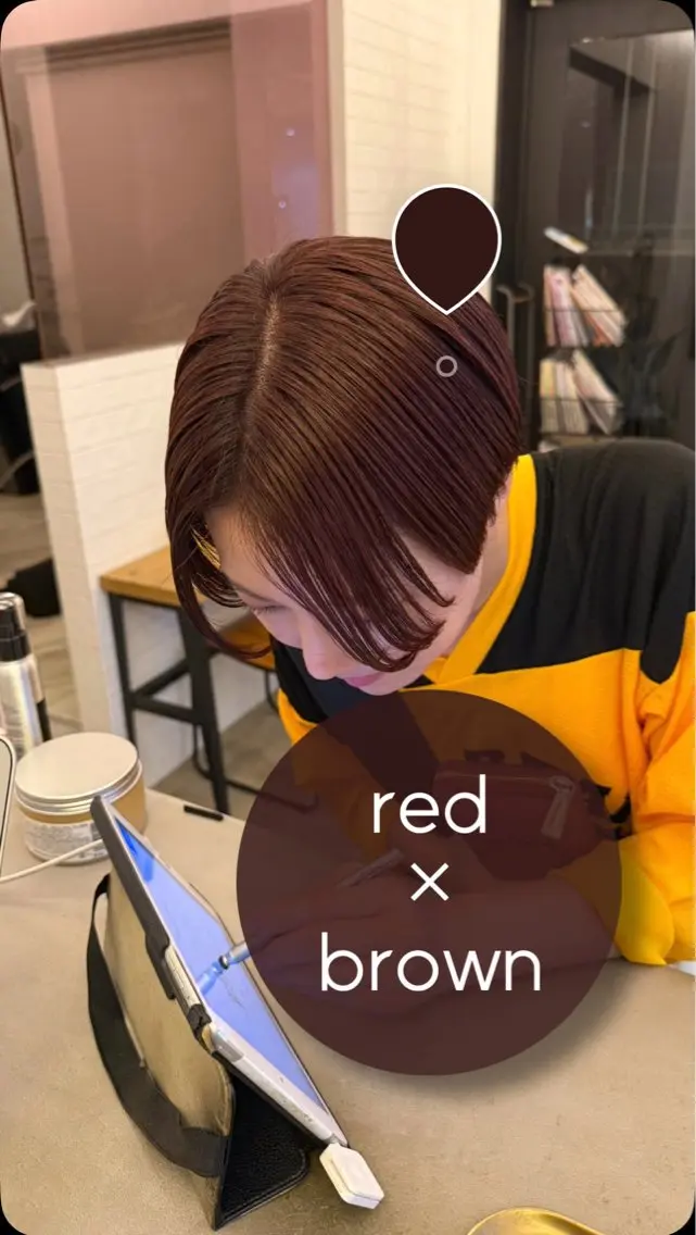 ショート 髙橋 かなこのヘアスタイル