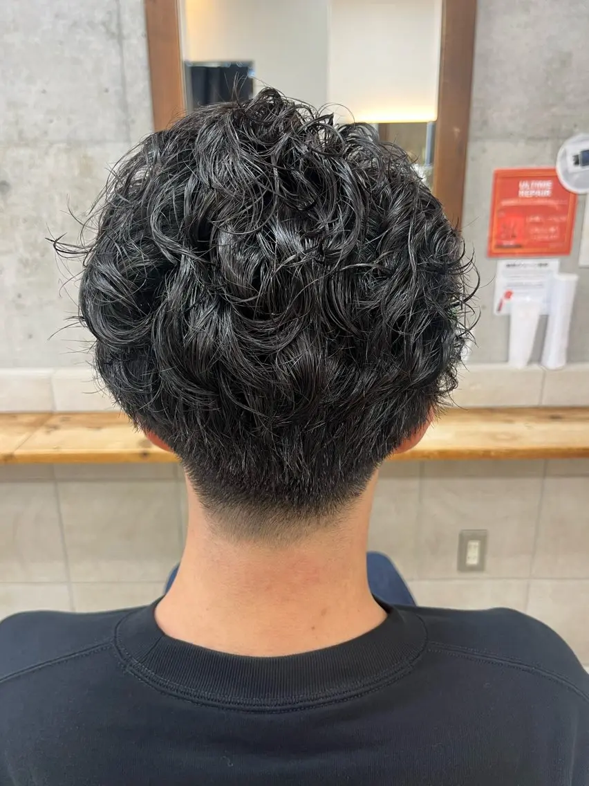 ショート パーマ たなか なおのヘアスタイル