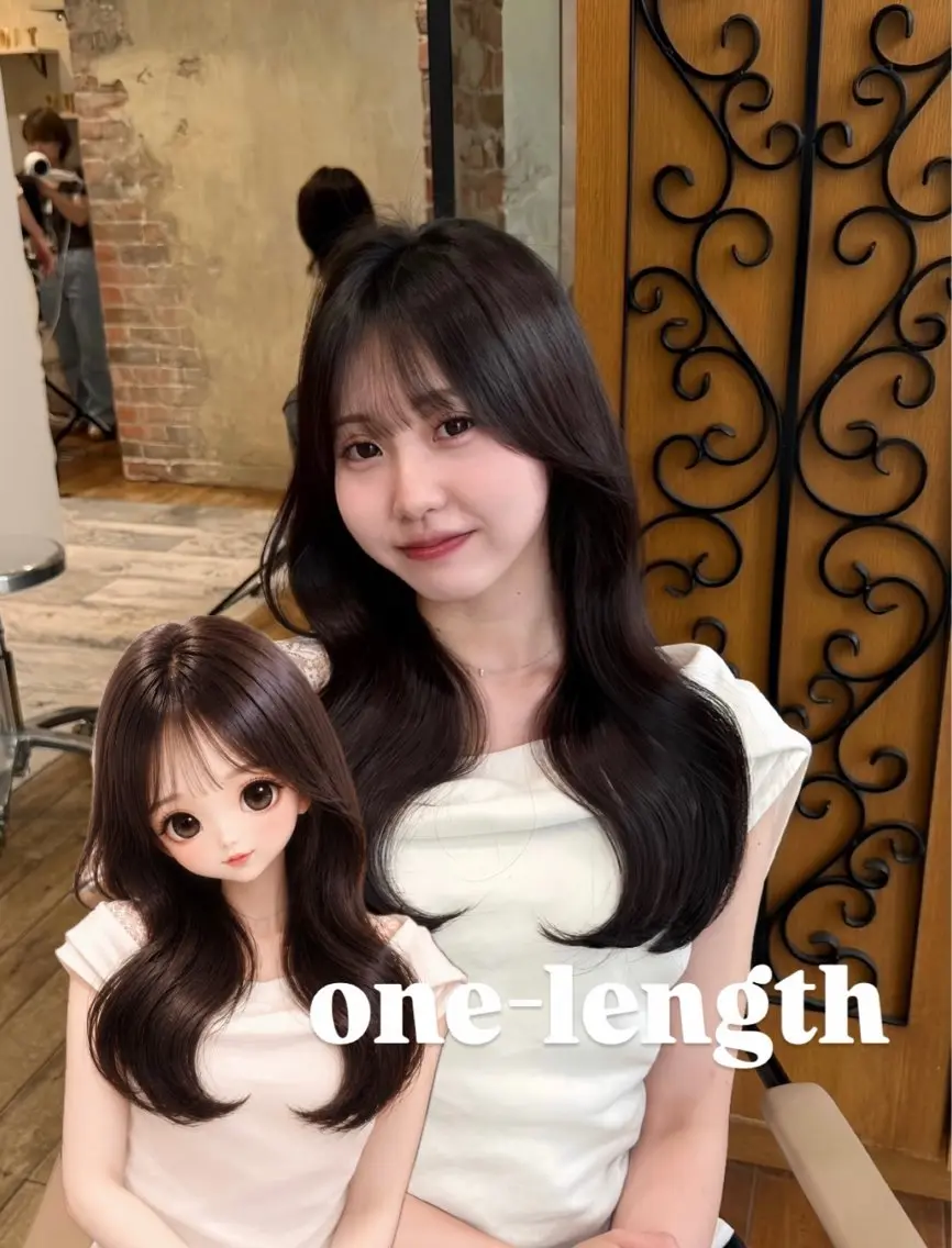 ロング くびれヘア 顔周りカット 韓国風ヘア レイヤーカット 瑞希 / GINZA assistantのヘアスタイル