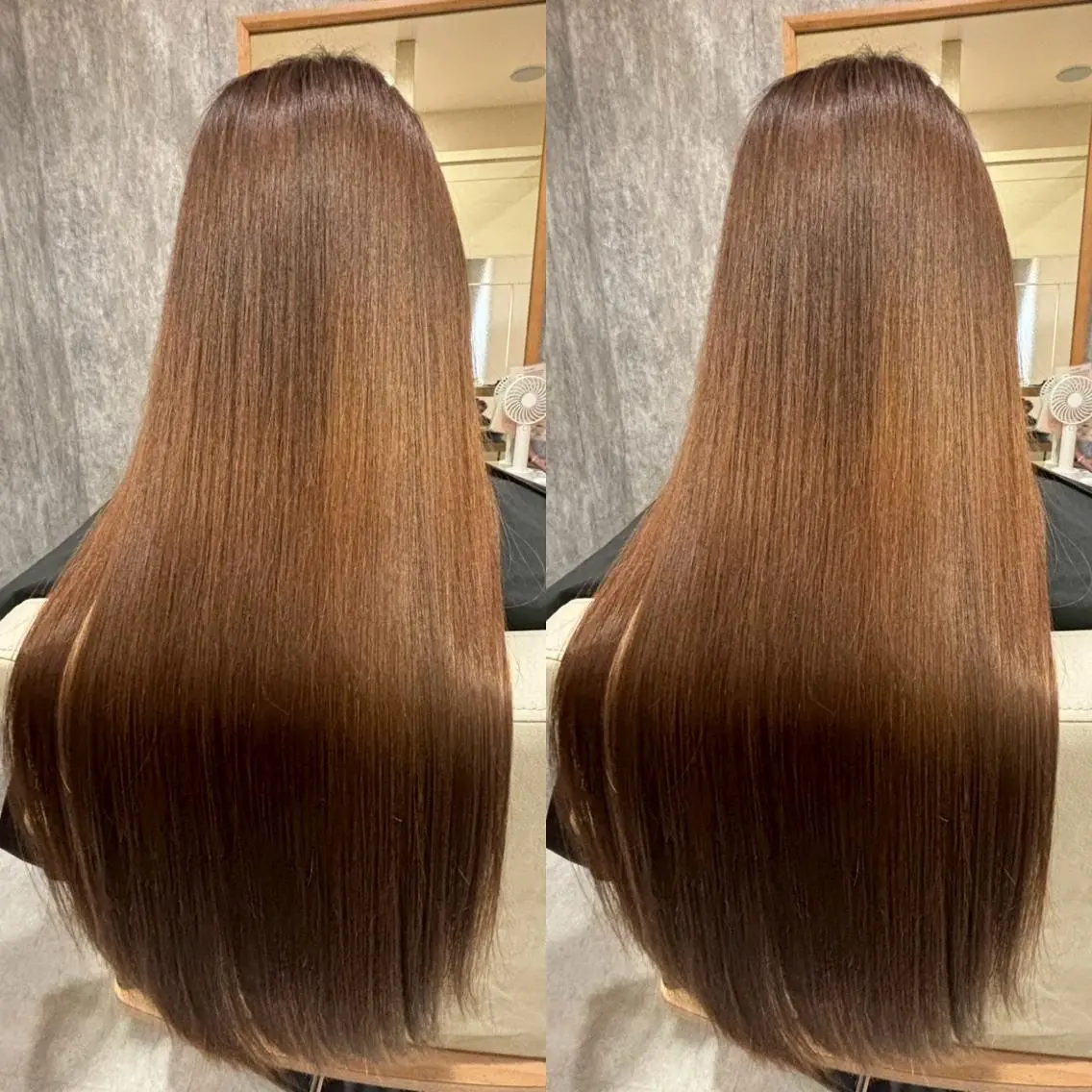 ロング 縮毛矯正 KAEDE💖 縮毛矯正/艶カラーのヘアスタイル