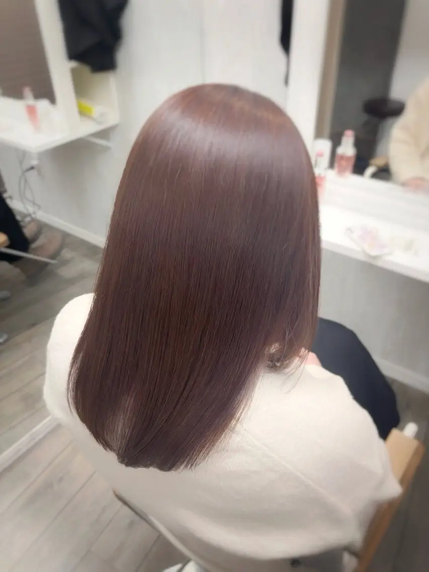カラー ブラウンカラー カシス ヘアカラー THETA /tomoyaのヘアスタイル