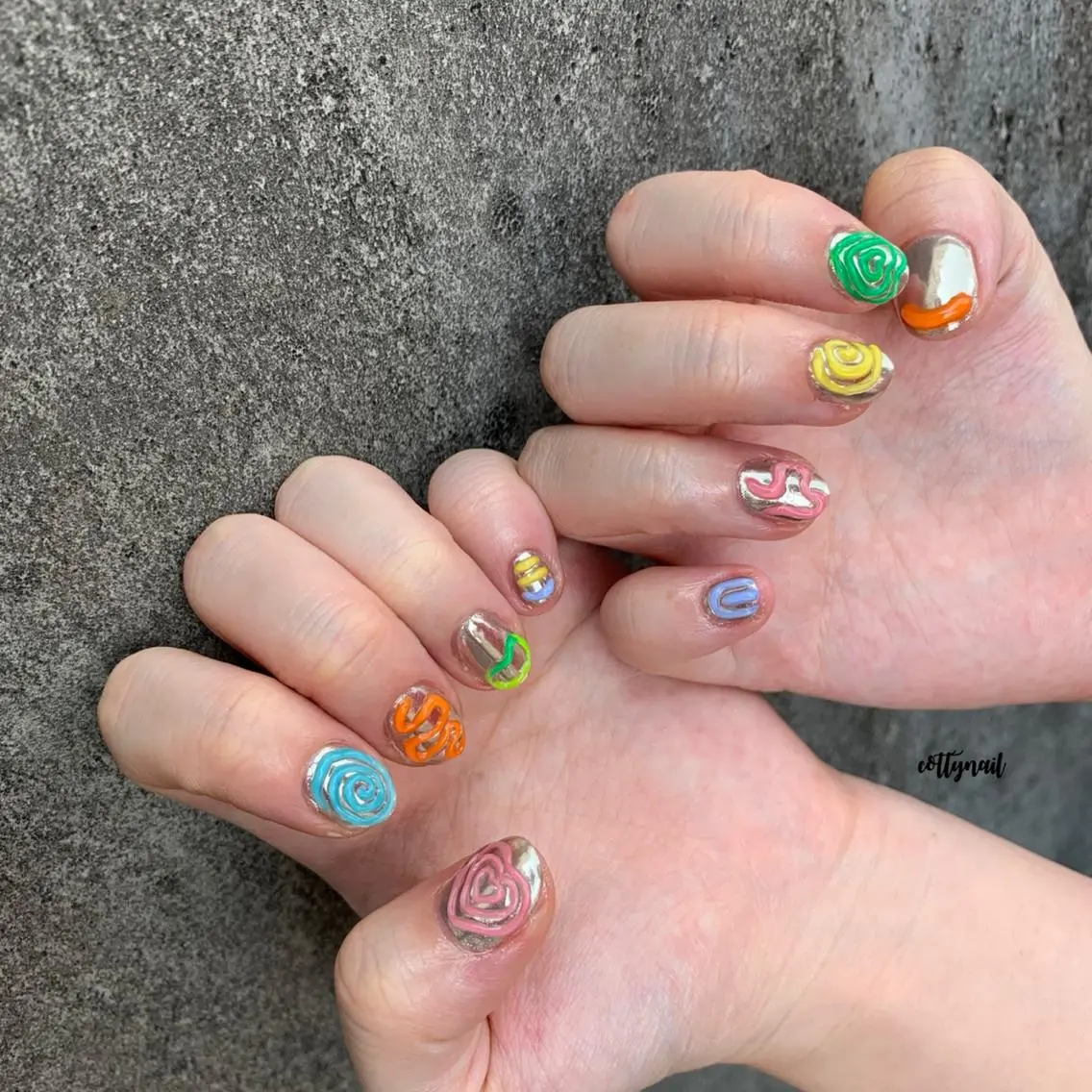 ネイル アートネイル ジェルネイル ニュアンスネイル cottynail -miki-のその他イメージ