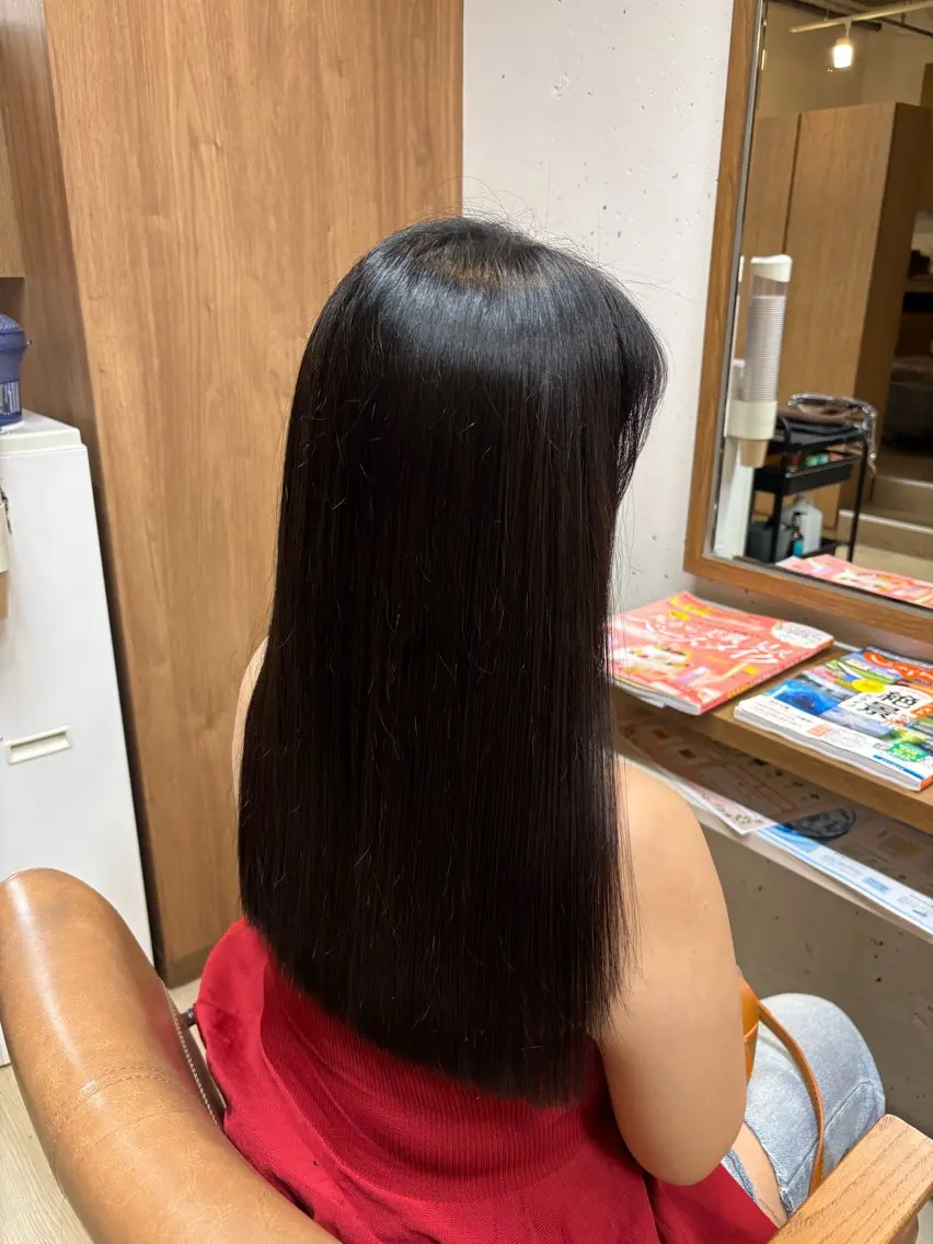 カラー little 福岡 ruca‎𖤐のヘアスタイル