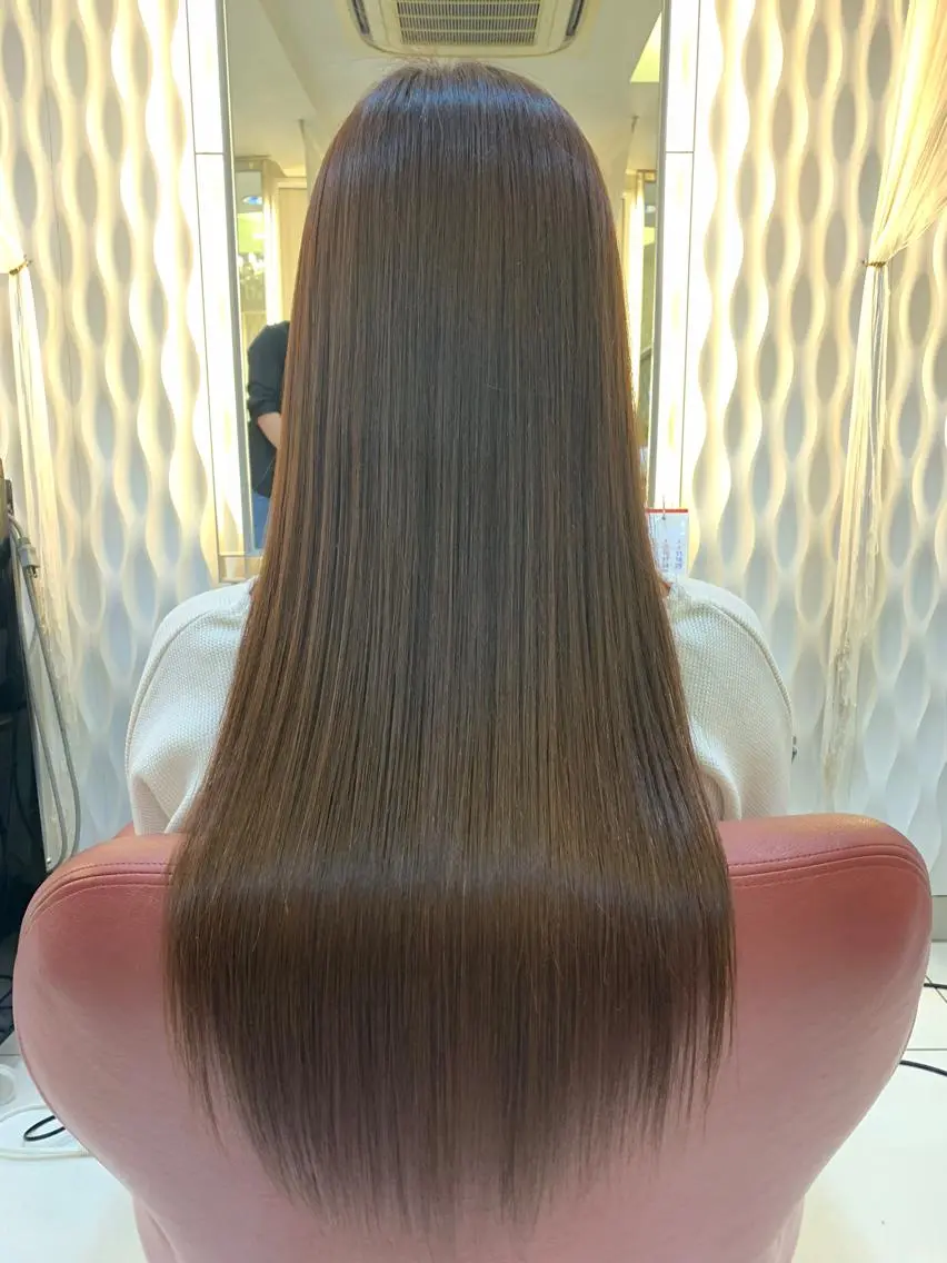 カット+髪質改善◎【新技術】高濃度水素ケアカラー✨の写真