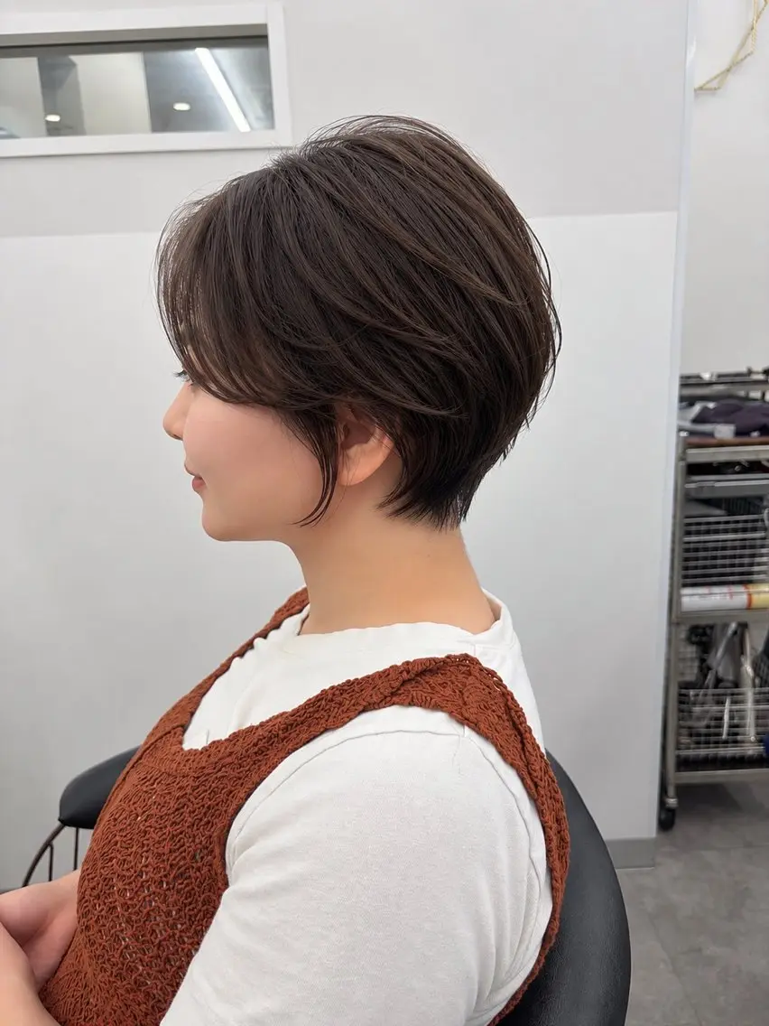 【SNS撮影OKな方限定📸】ショートカット＋カラーの写真