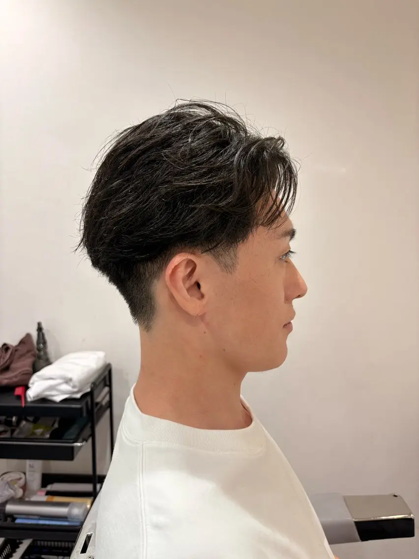 ミディアム 宮田 勇冴のヘアスタイル