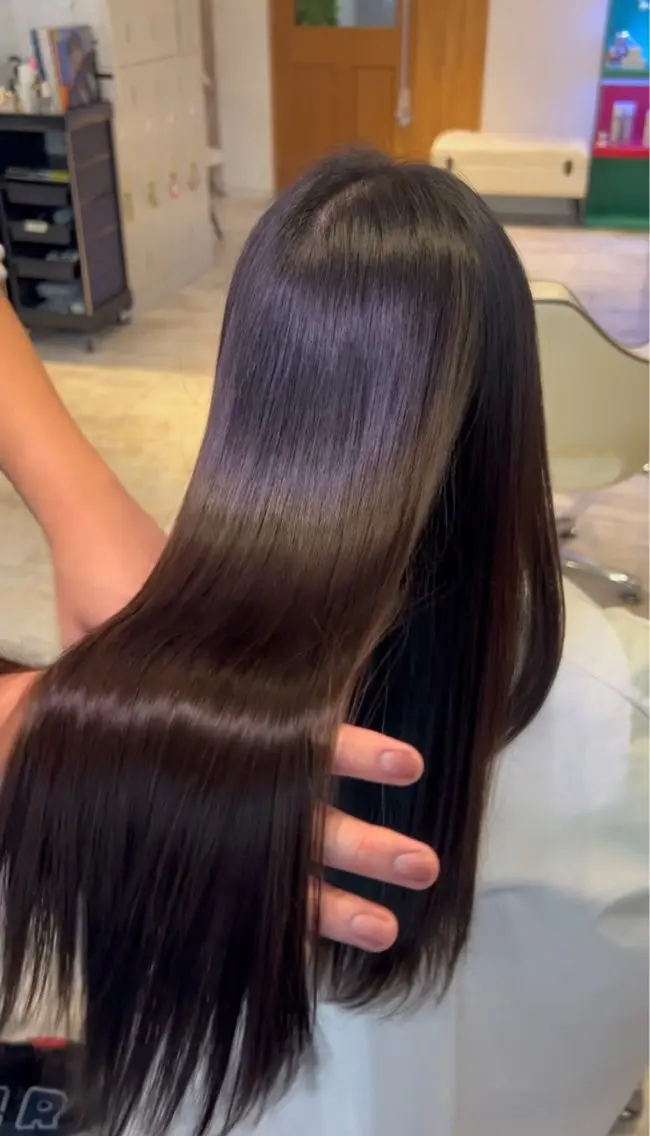 カラー ヘアカラー おち はるとのヘアスタイル
