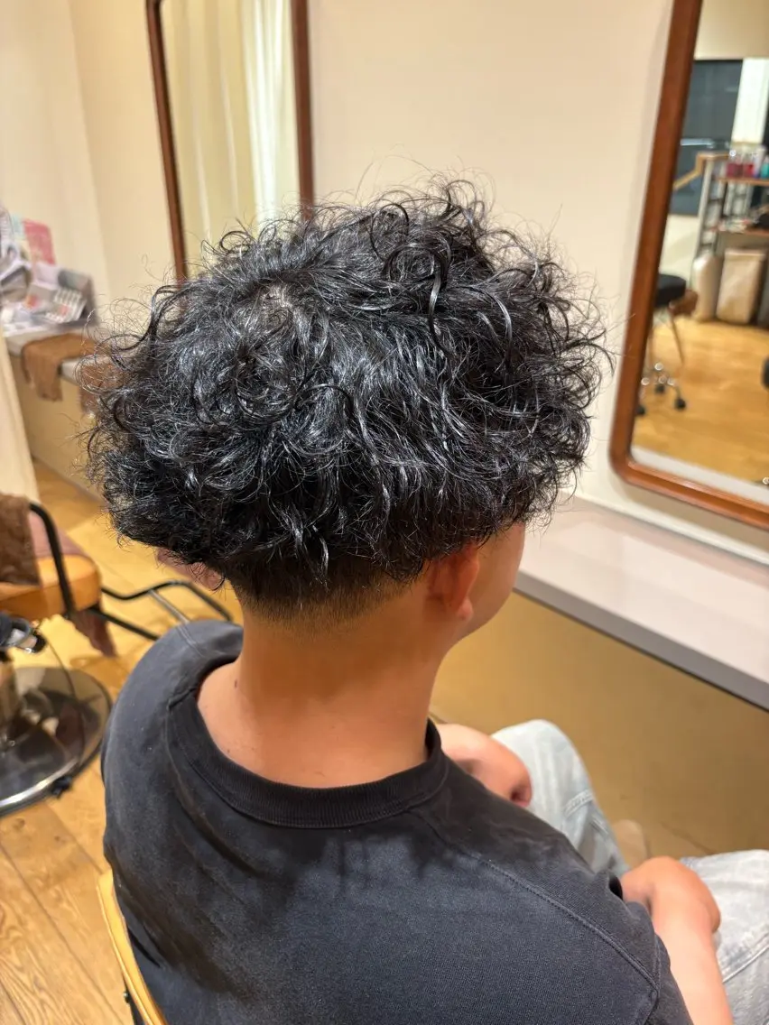 メンズ カット パーマ おおはた りゅう/ メンズパーマのヘアスタイル