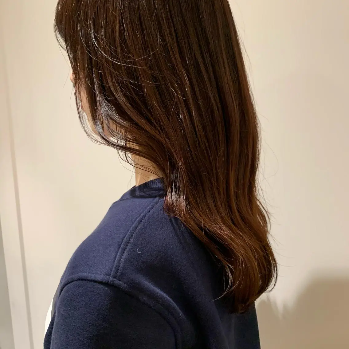 セミロング カラー ヘアアレンジ ヨシンモリ 高井瑠華🌼 ストカールカット特化のヘアスタイル