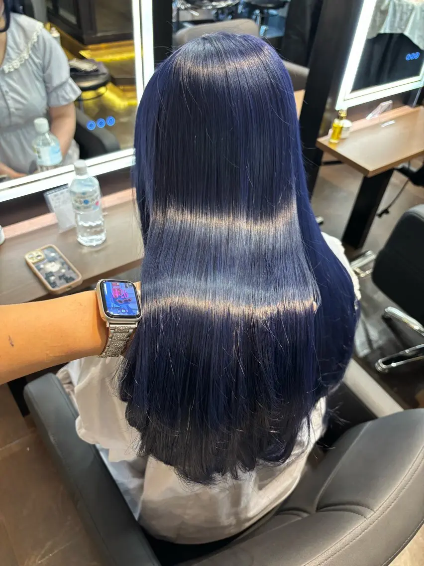 【💎透明感カラー💎】ケアブリーチ込み✨️うる艶ダブルカラーの写真
