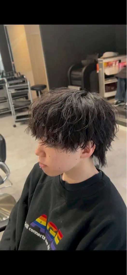 パーマ メンズ ツイストスパイラル /👾 Harukiのヘアスタイル