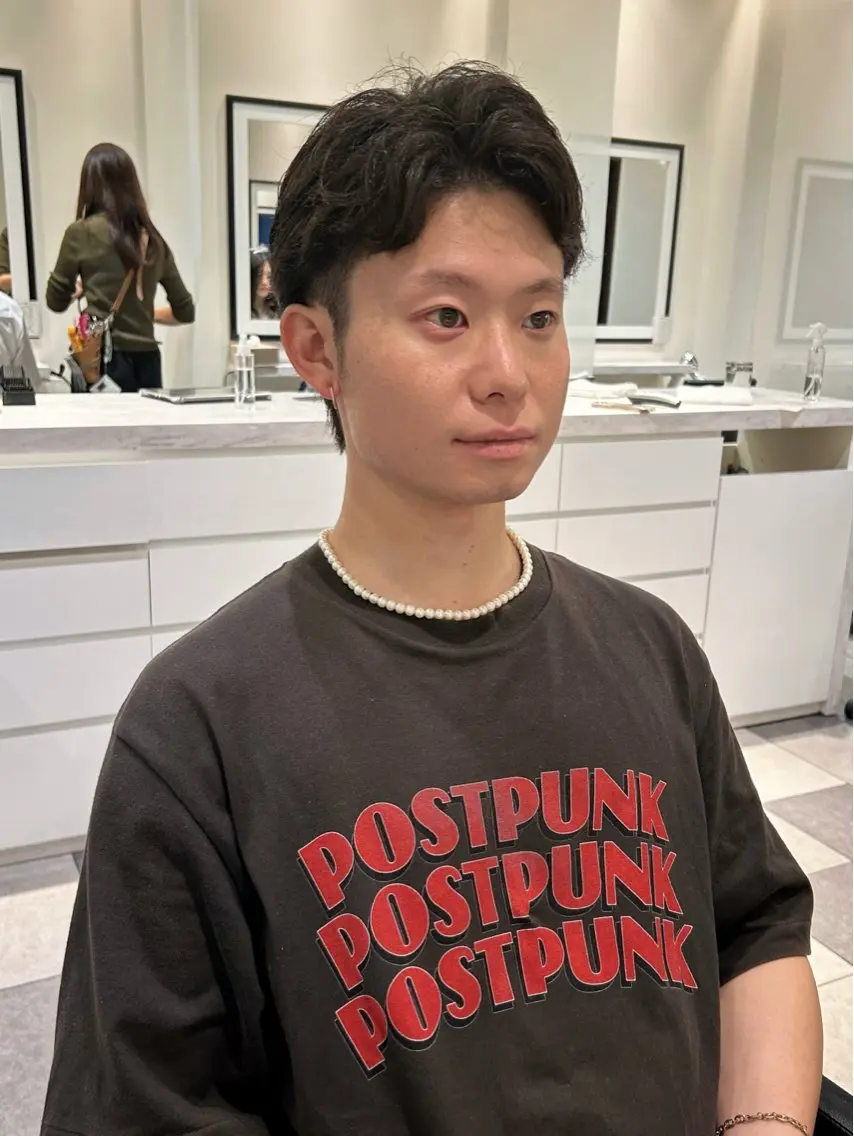 メンズ カット ヘッドスパ 中原 優美のヘアスタイル
