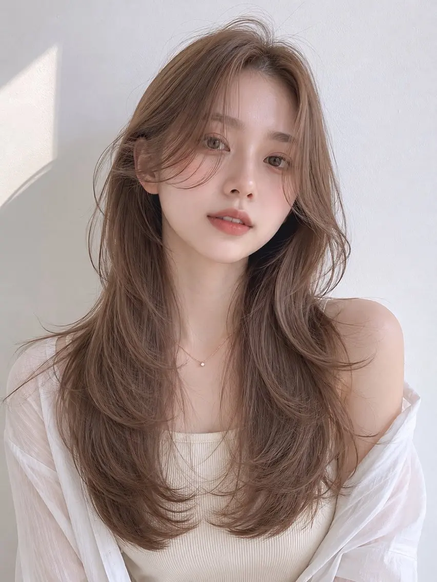 ロング カット レイヤー特化/メンズ 特化/大野真央のヘアスタイル