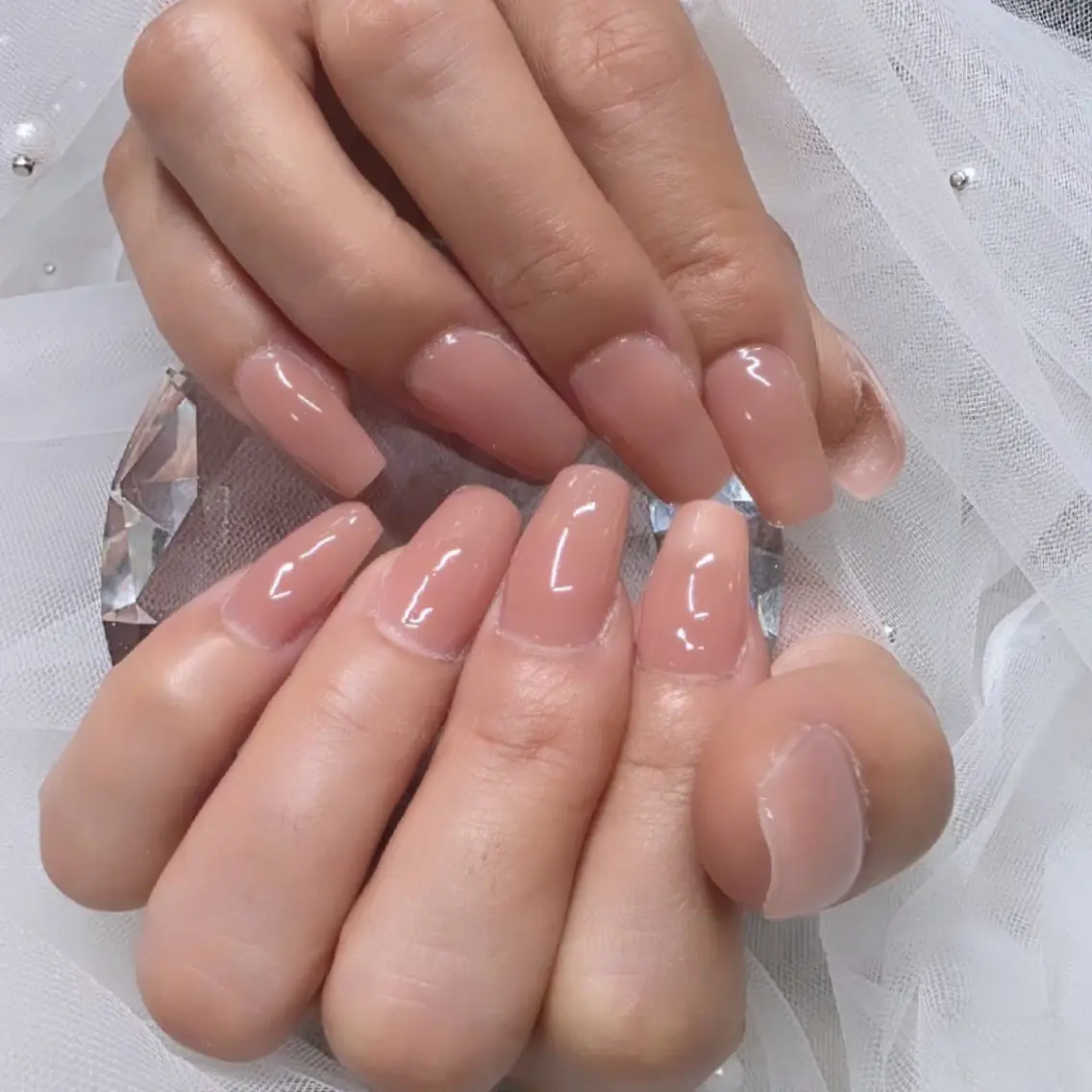 ネイル ワンカラーネイル nailsalon glow sayaのネイルデザイン