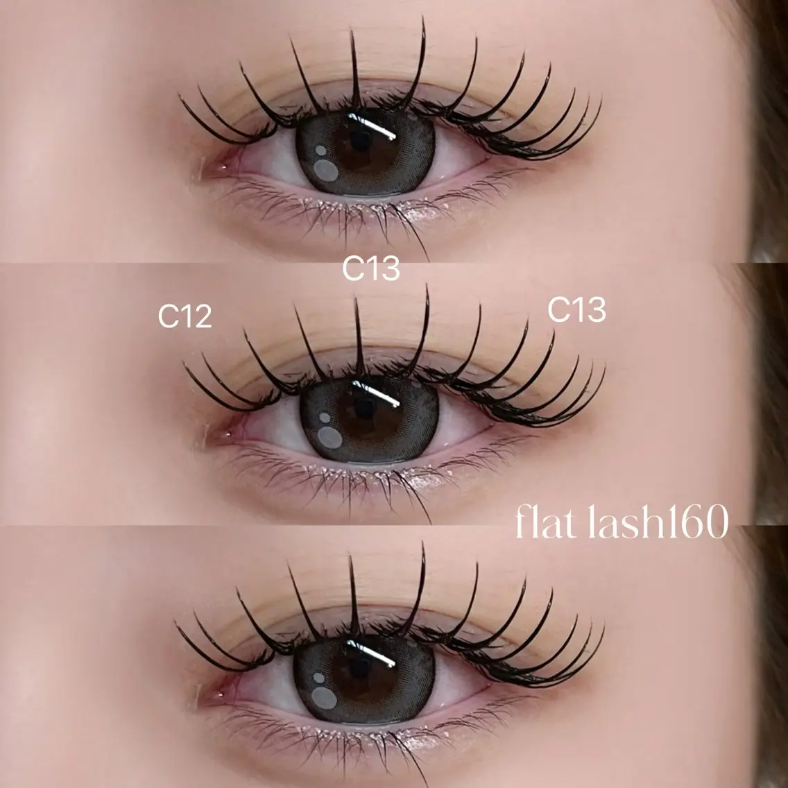 マツエク・マツパ フラットラッシュ 🎀eyelist HARUKA🎀池袋のマツエク・マツパデザイン