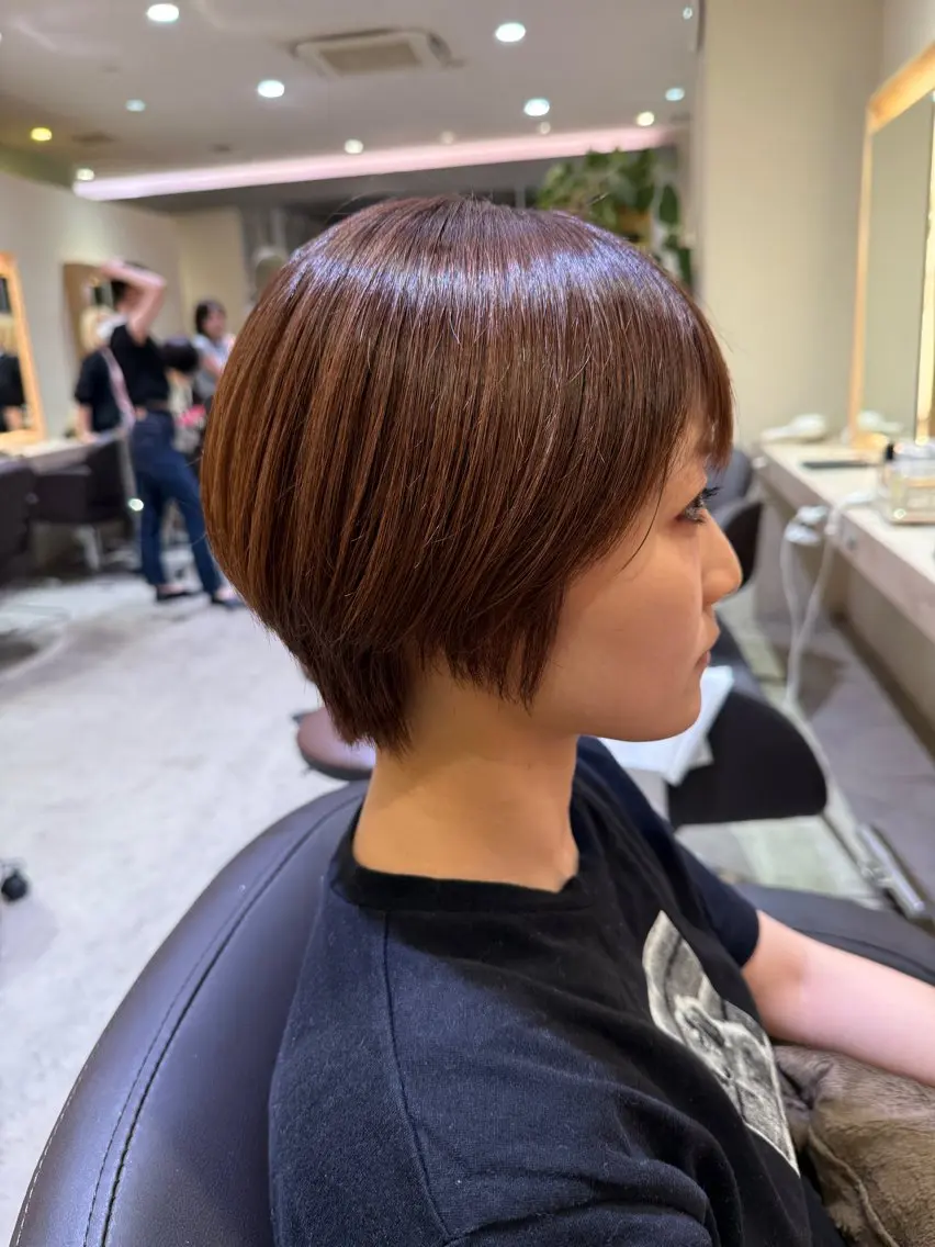 ショート ショート/ボブ/ パーマ🌀/あんなのヘアスタイル
