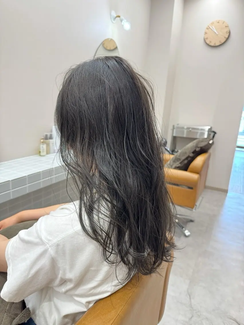 ワンカラー＋5stepヘアエステ＋シャンプーブローの写真