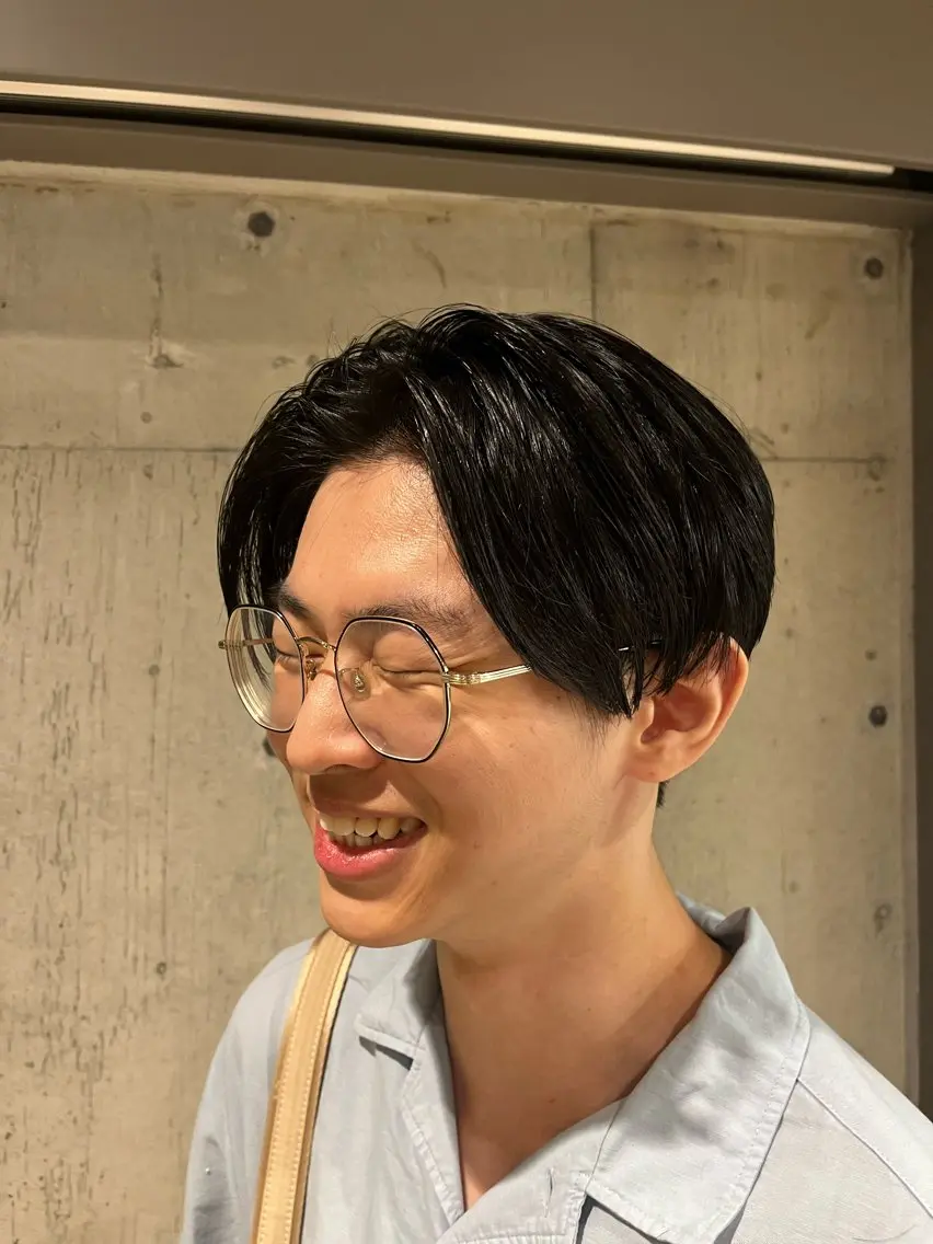 💥メンズ限定💥｜カット＋透明感カラー＋髪質改善トリートメントの写真