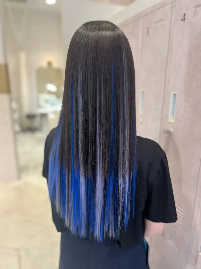 ロング エクステ 小池 夏美のヘアスタイル