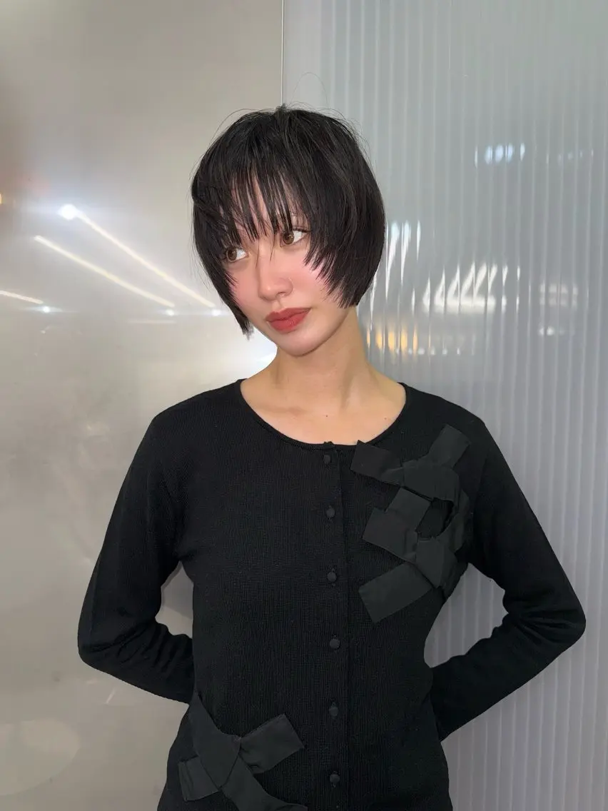 ショート シャギー ショートヘア いのうえ かいりのヘアスタイル