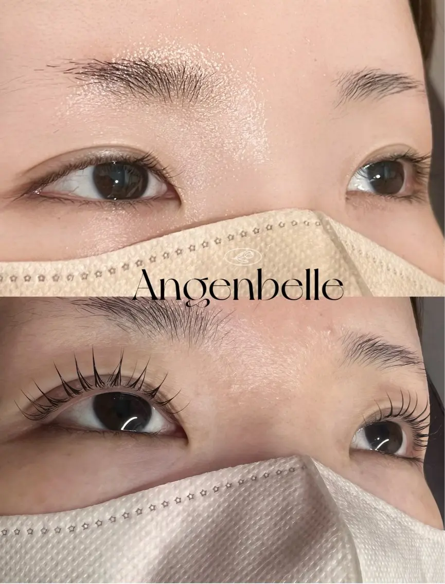 マツエク・マツパ パリジェンヌラッシュリフト マツパ Angelic Reina ♥🧸のマツエク・マツパデザイン