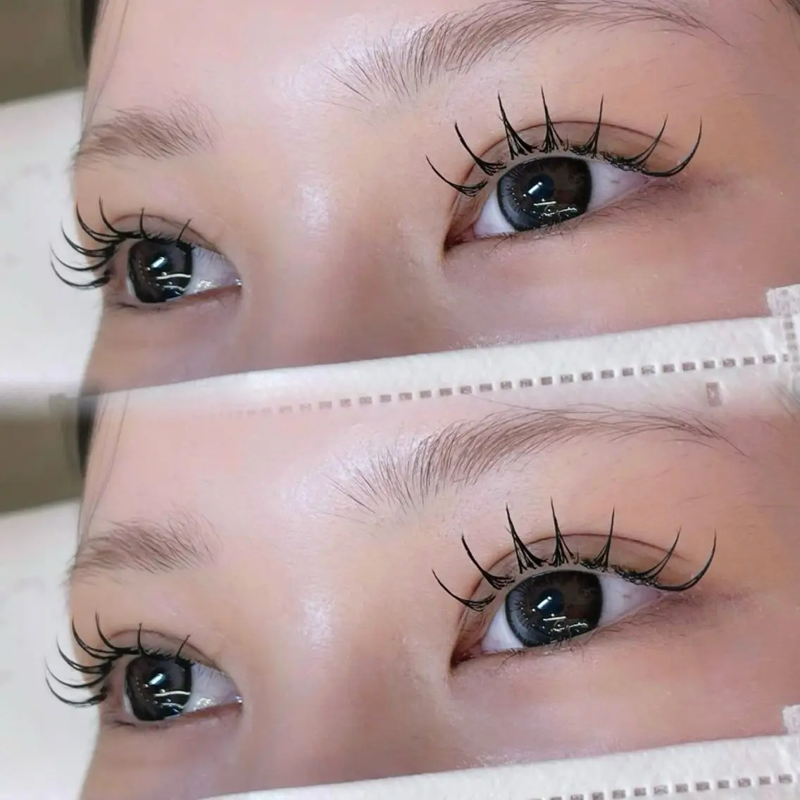 マツエク・マツパ Choco Lash mokaのマツエク・マツパデザイン