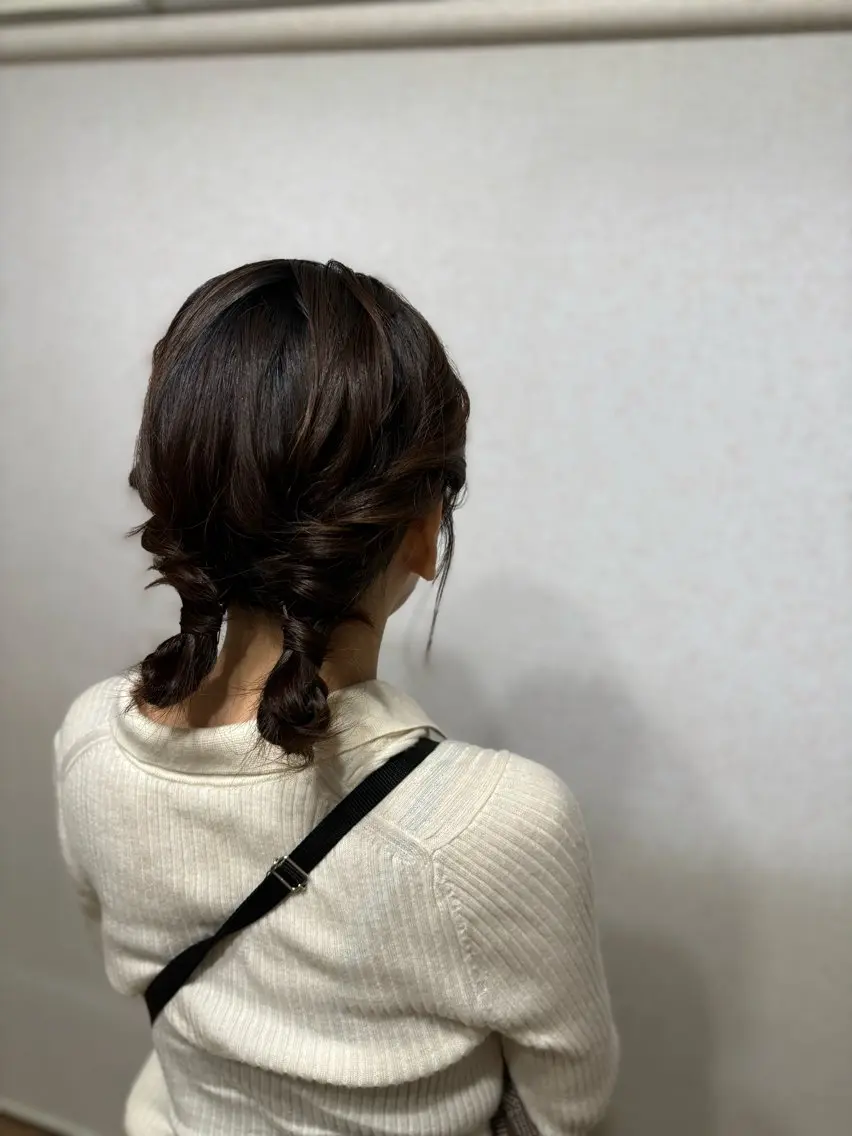 ヘアアレンジ ヘアセット hair salon【クラン】のヘアスタイル