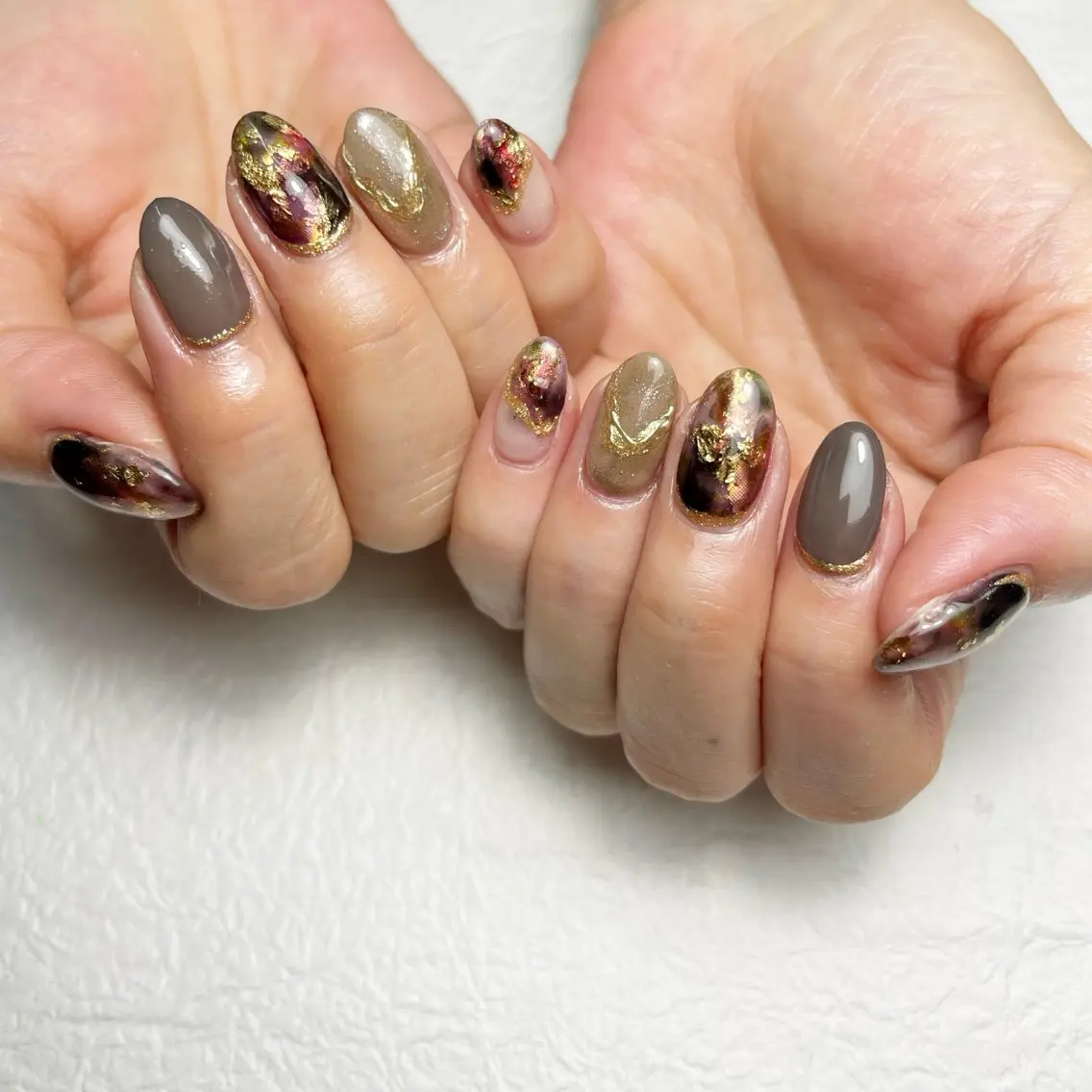 ネイル アートネイル フットネイル ジェルネイル キラキラネイル 韓国ネイル ハンドネイル Y nail なんば堀江店のネイルデザイン