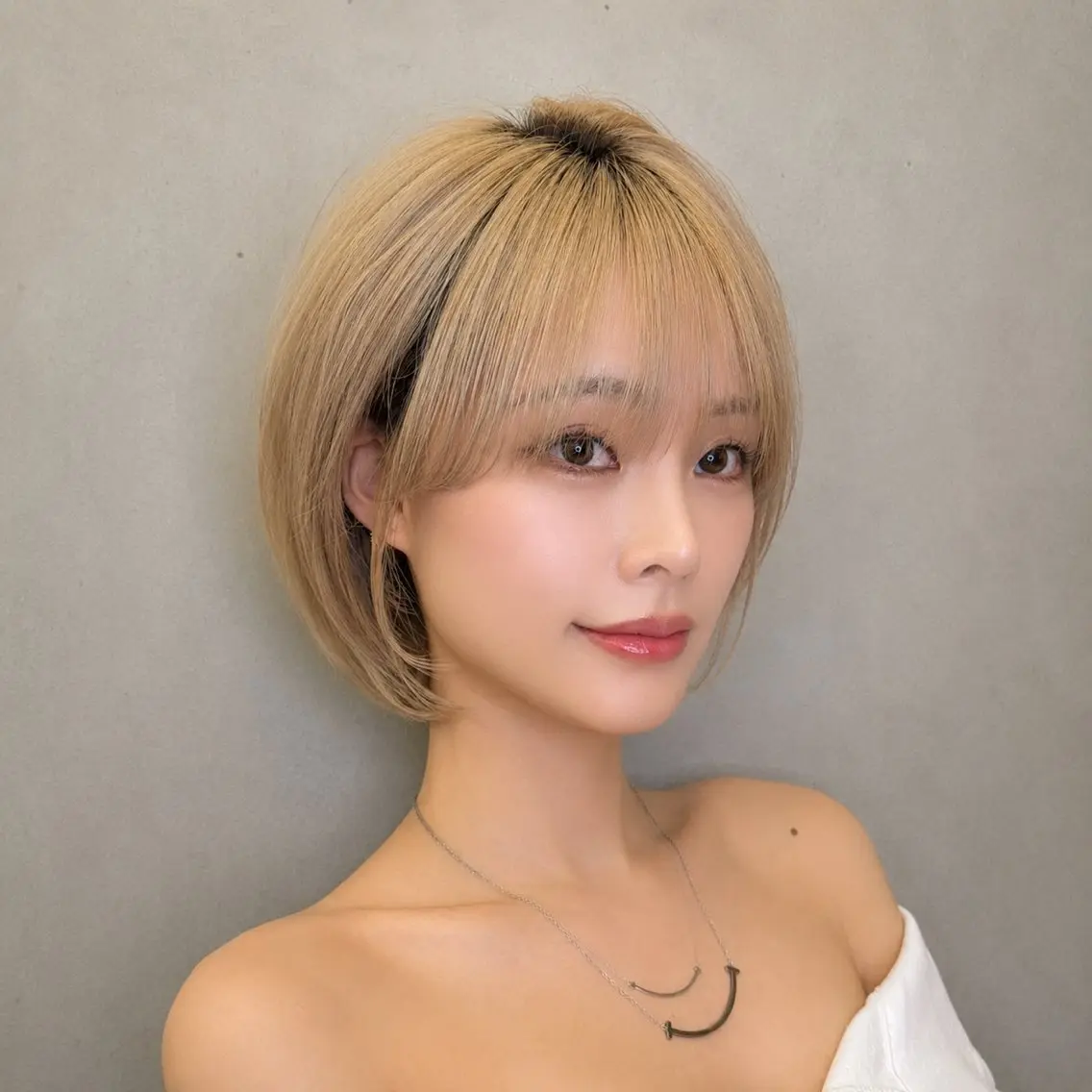 ミディアム カラー カット ヘアカラー トリートメント 🩷小川大輔🩷 ボブ/インナーカラーのヘアスタイル