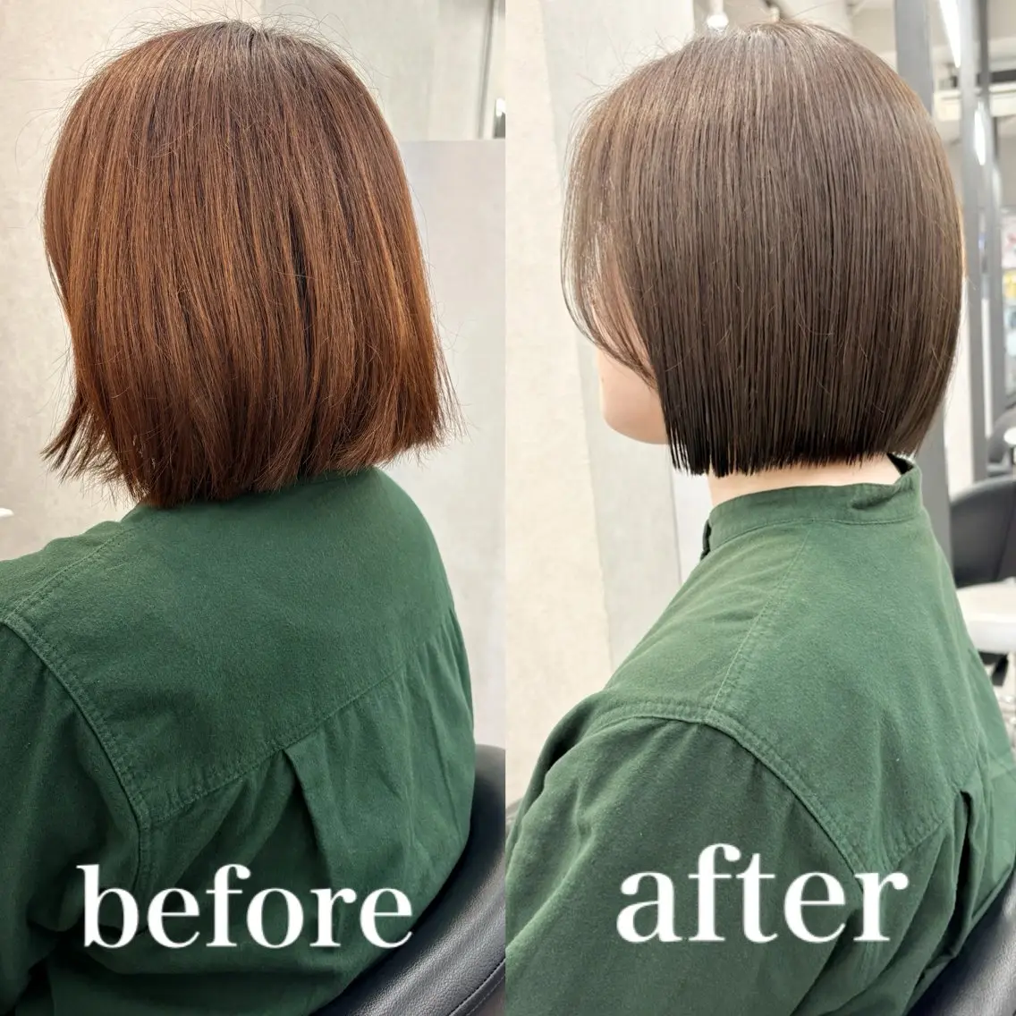 ミディアム ボブ 🌸Bob🌸 市井友佳子のヘアスタイル