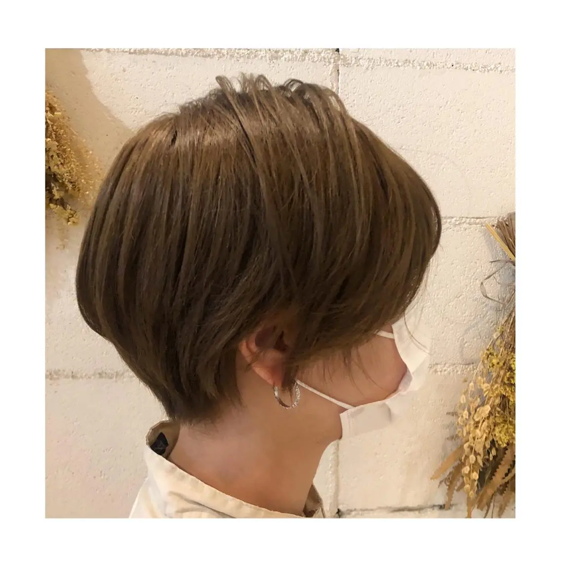 ショート くびれヘア ショートヘア ❁⃘ ち だ り さ ❁⃘のヘアスタイル