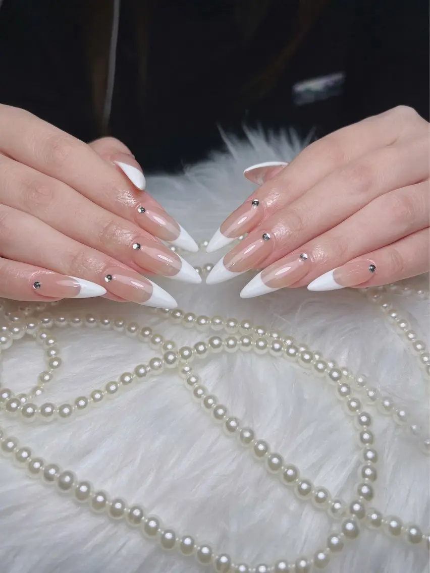 ネイル アートネイル オーロラネイル フレンチネイル ジェルネイル グラデーション ハンドネイル Sora nail 長さ出し専門店のネイルデザイン