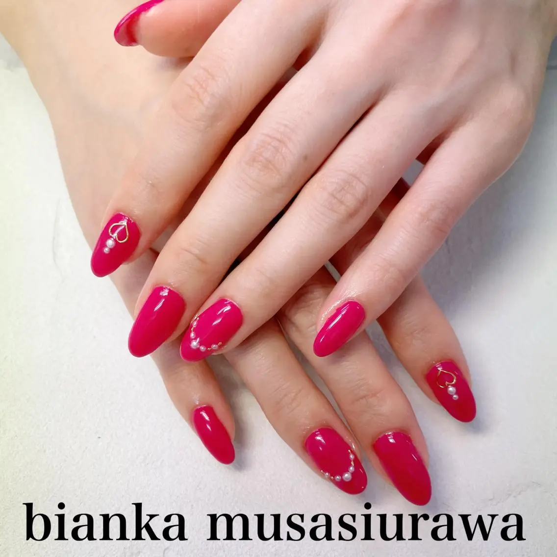 ネイル アートネイル Bianca🎀 ONODERAのネイルデザイン