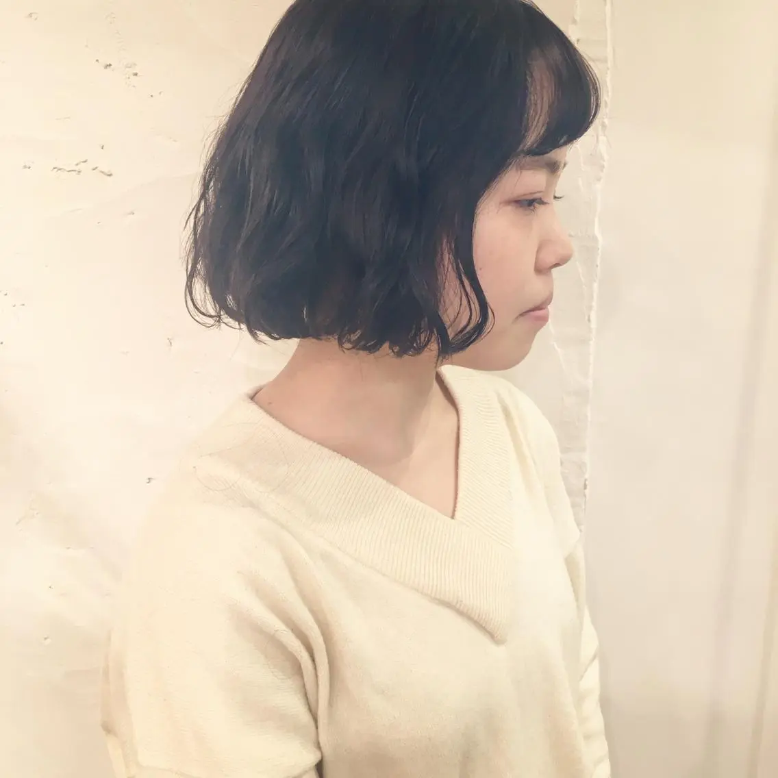 ショート ミディアム パーマ ミディアムパーマ ボブ yuki watanabeのヘアスタイル