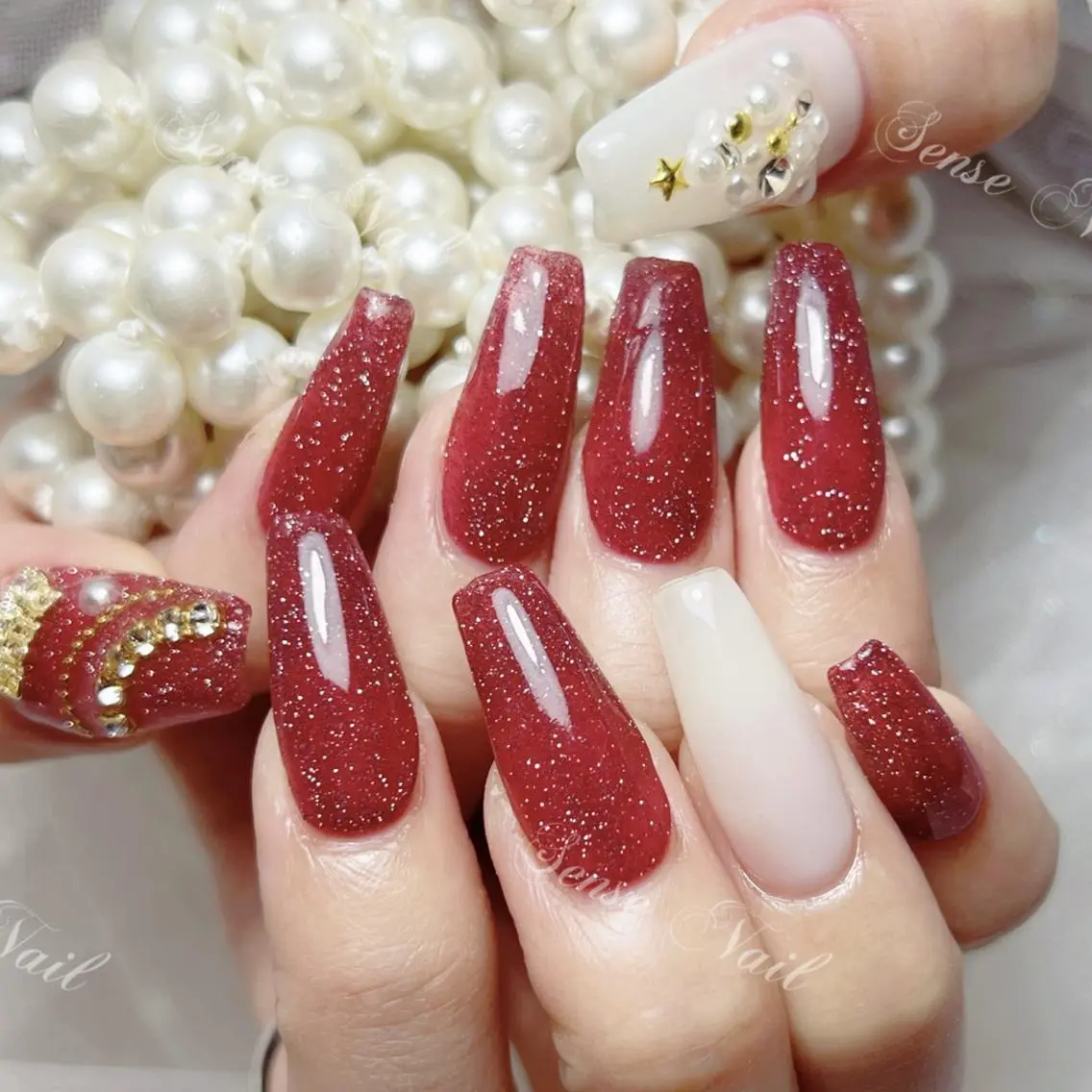 ネイル ハンドネイル 🎀Sense Nail新宿店🎀のネイルデザイン