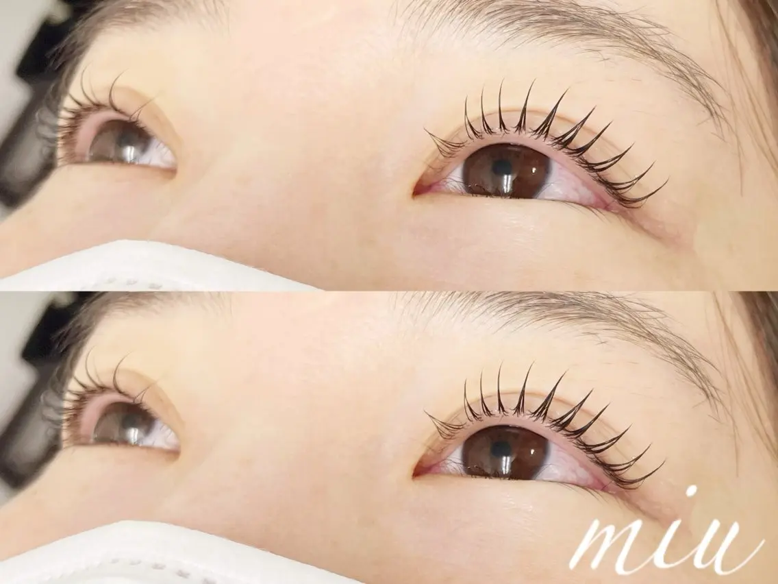 マツエク・マツパ miunail Minamiのマツエク・マツパデザイン